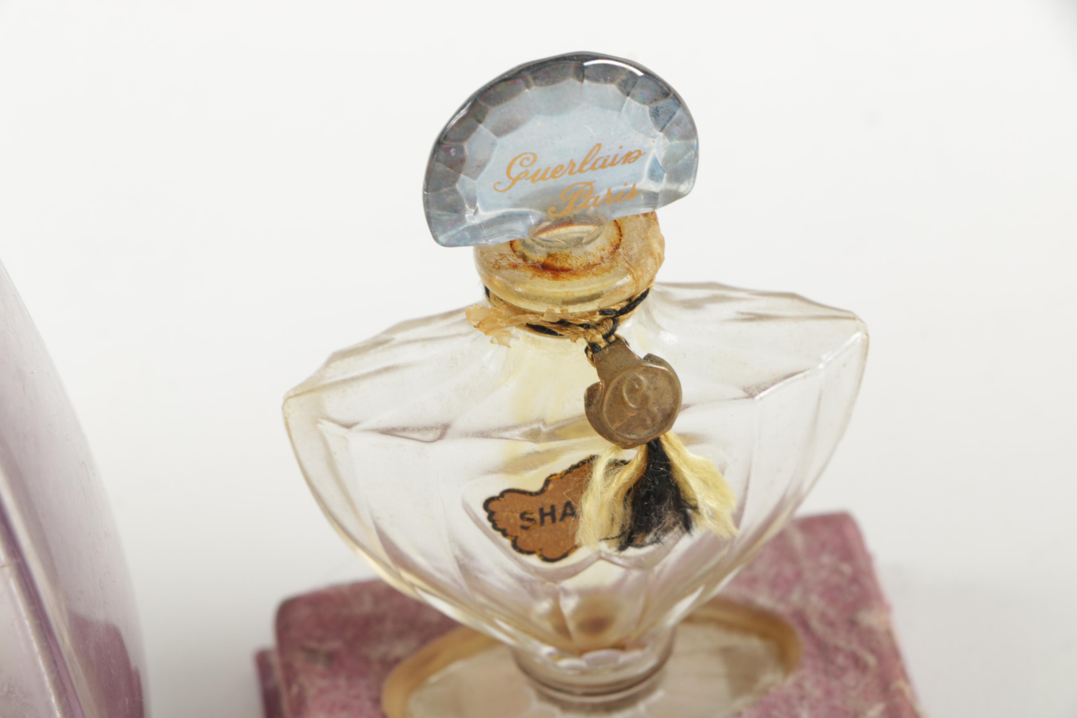 Perfume Bottles Including Guerlain Shalimar Bottle