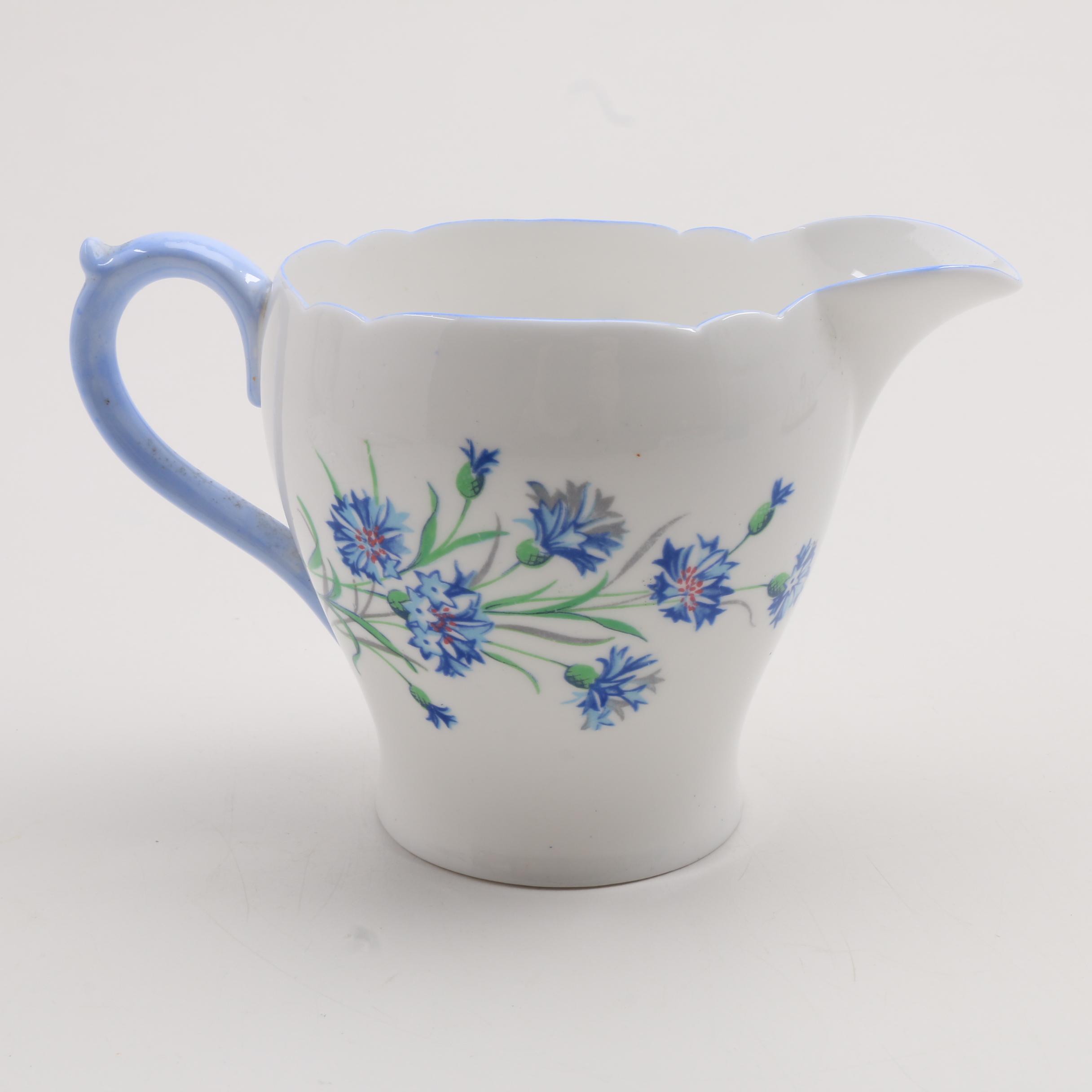 Shelley Porcelain Coffee Pot, Creamer and More