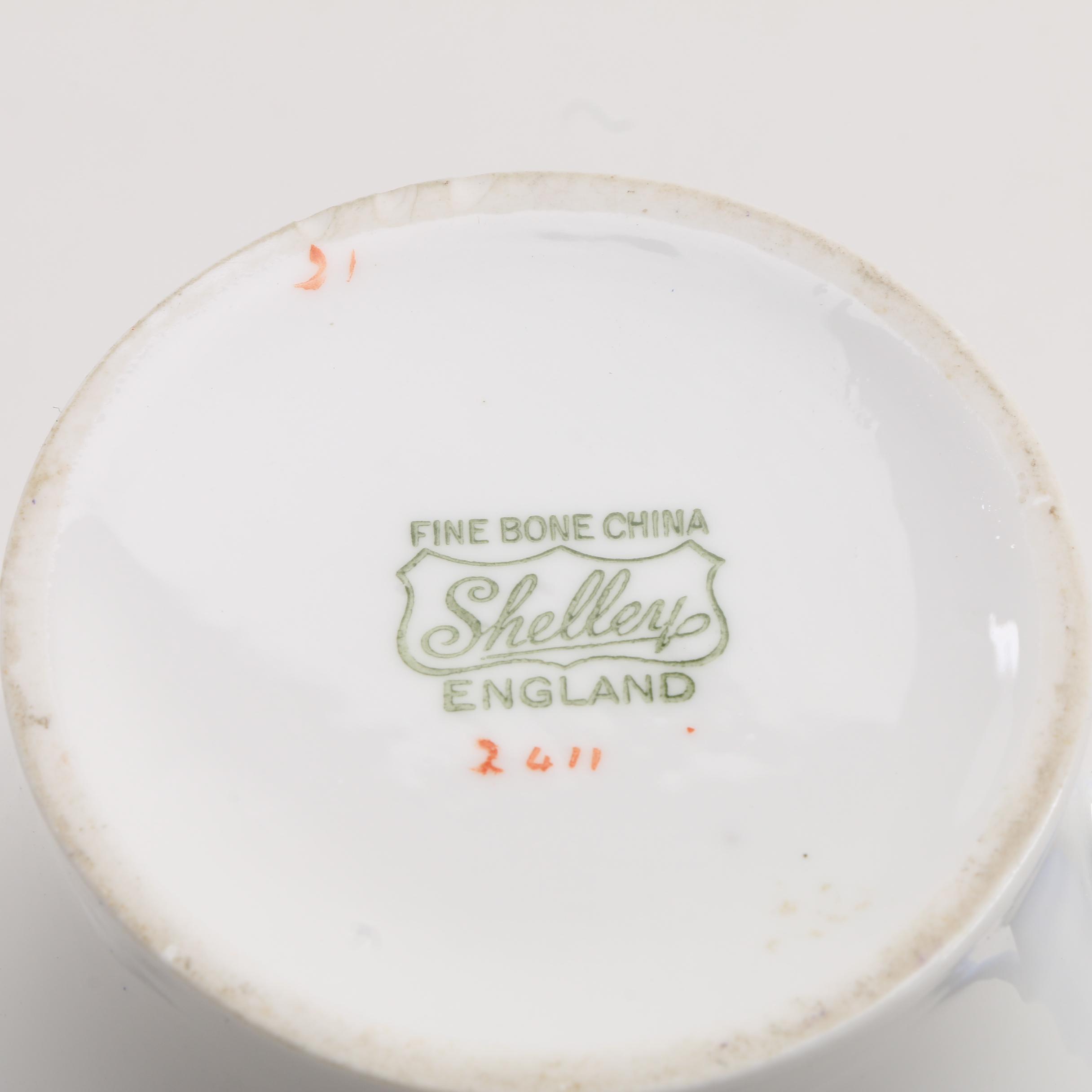 Shelley Porcelain Coffee Pot, Creamer and More