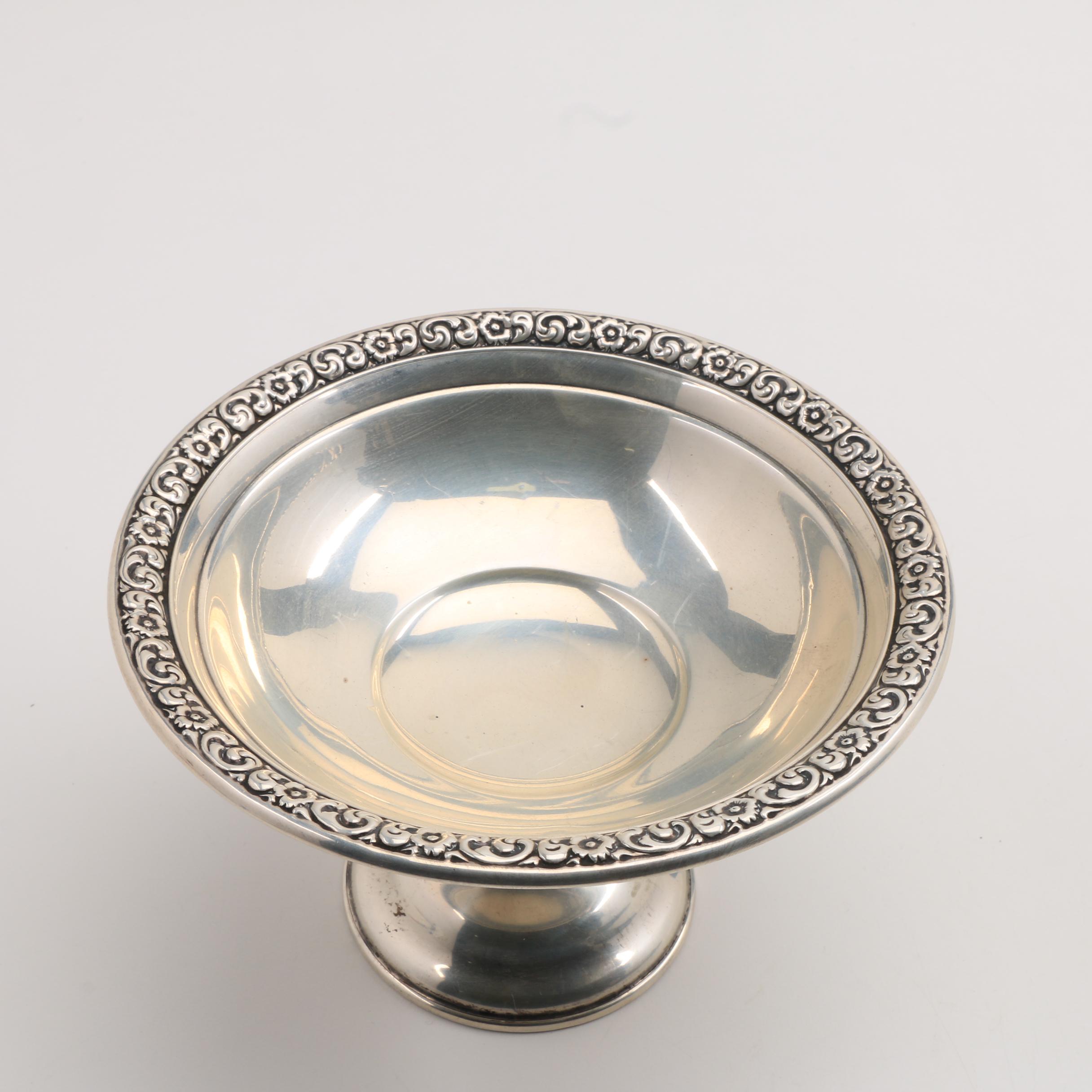 Wallace Weighted Sterling Silver Compote