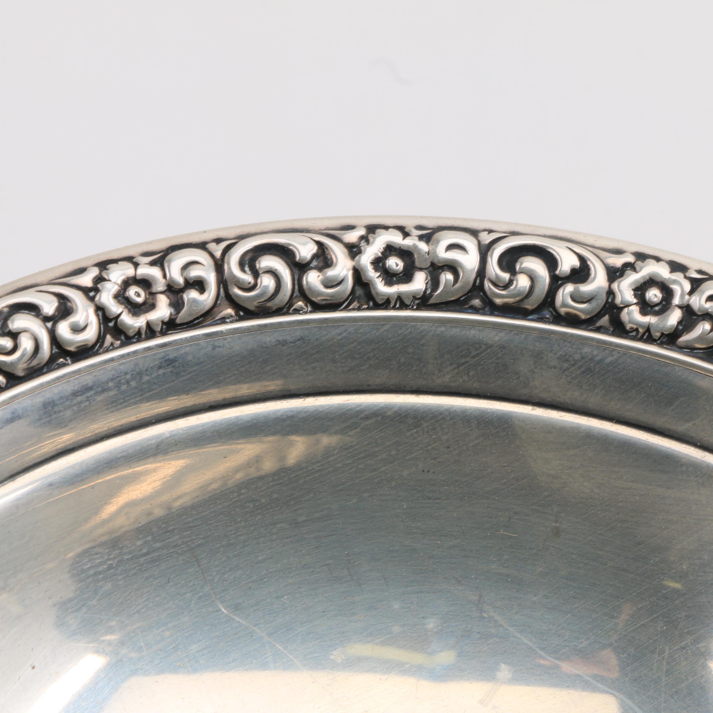 Wallace Weighted Sterling Silver Compote