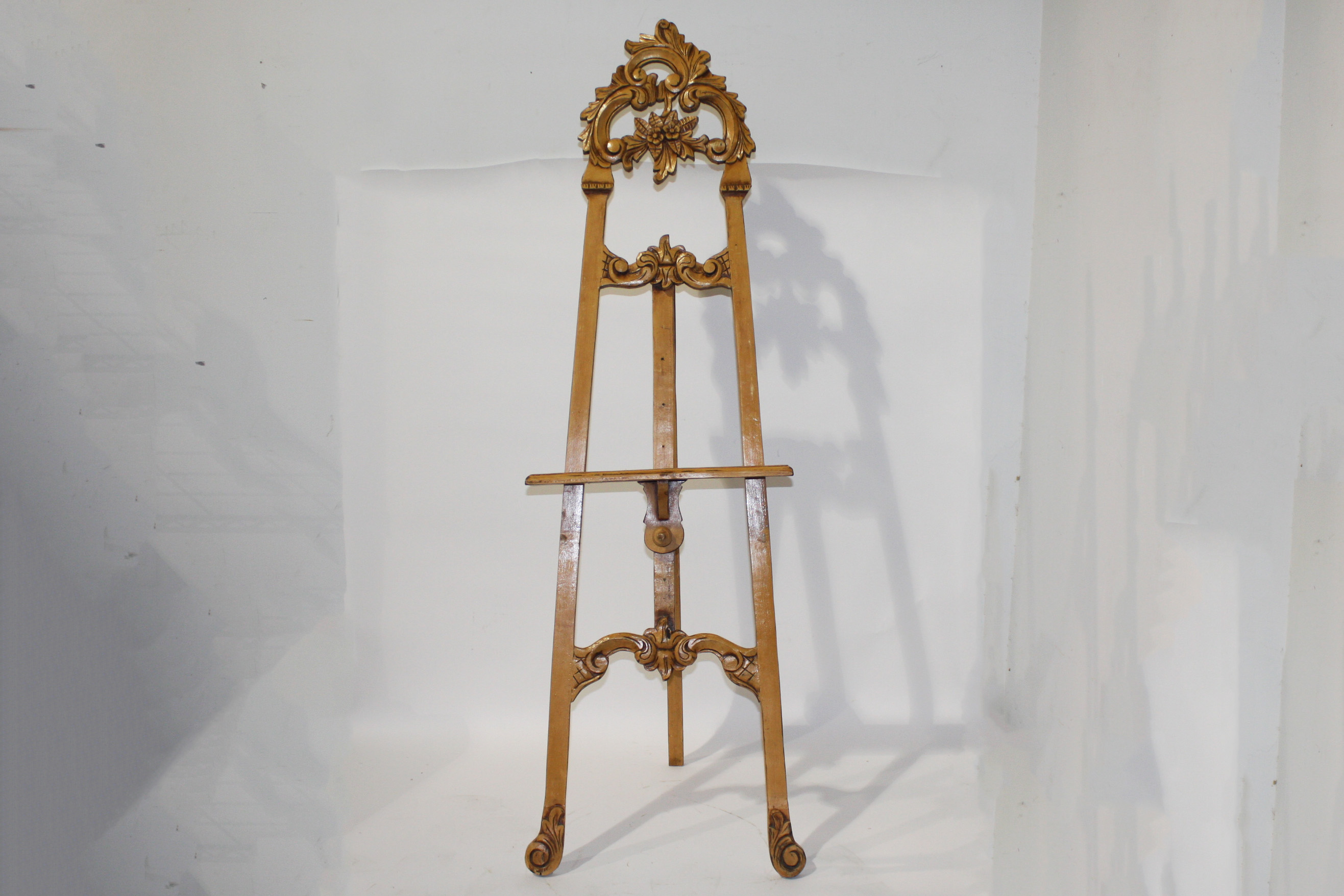 Carved Wooden Easel