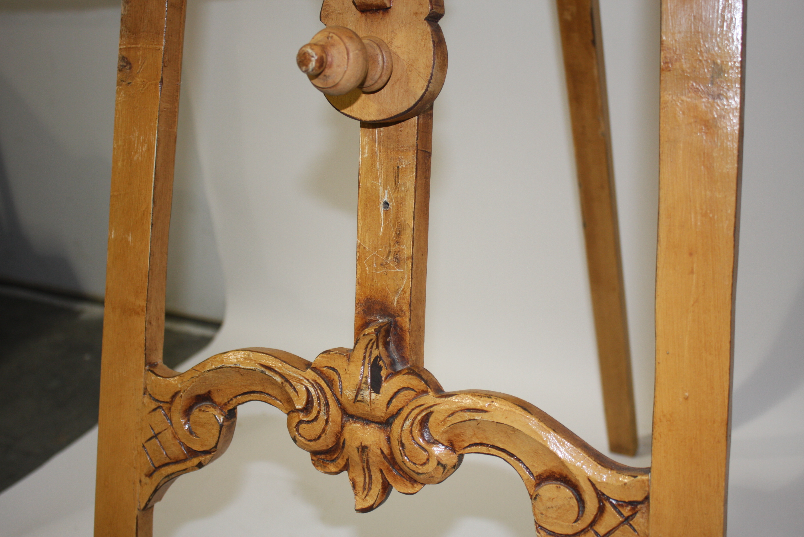 Carved Wooden Easel