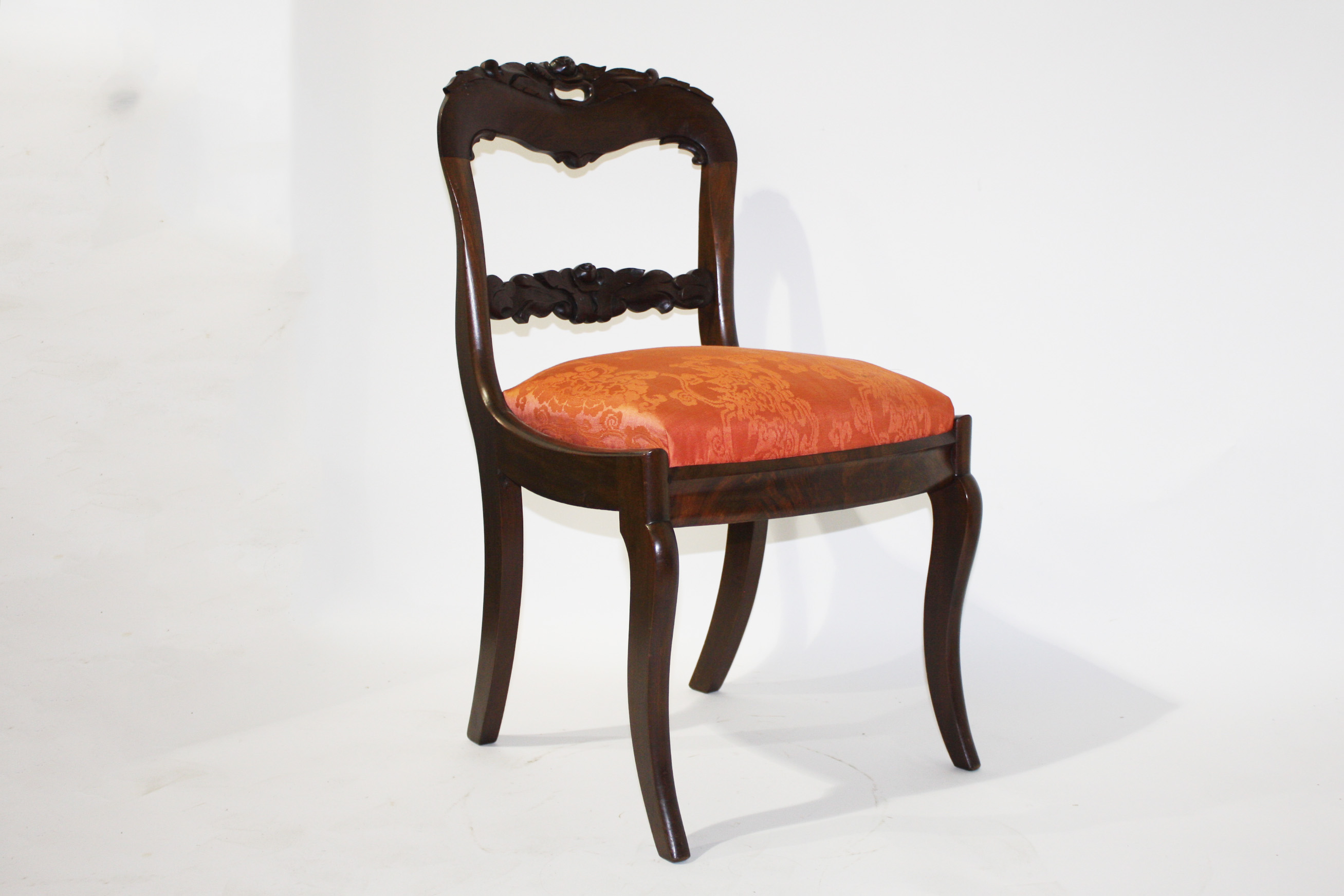Classical Style Mahogany Side Chair