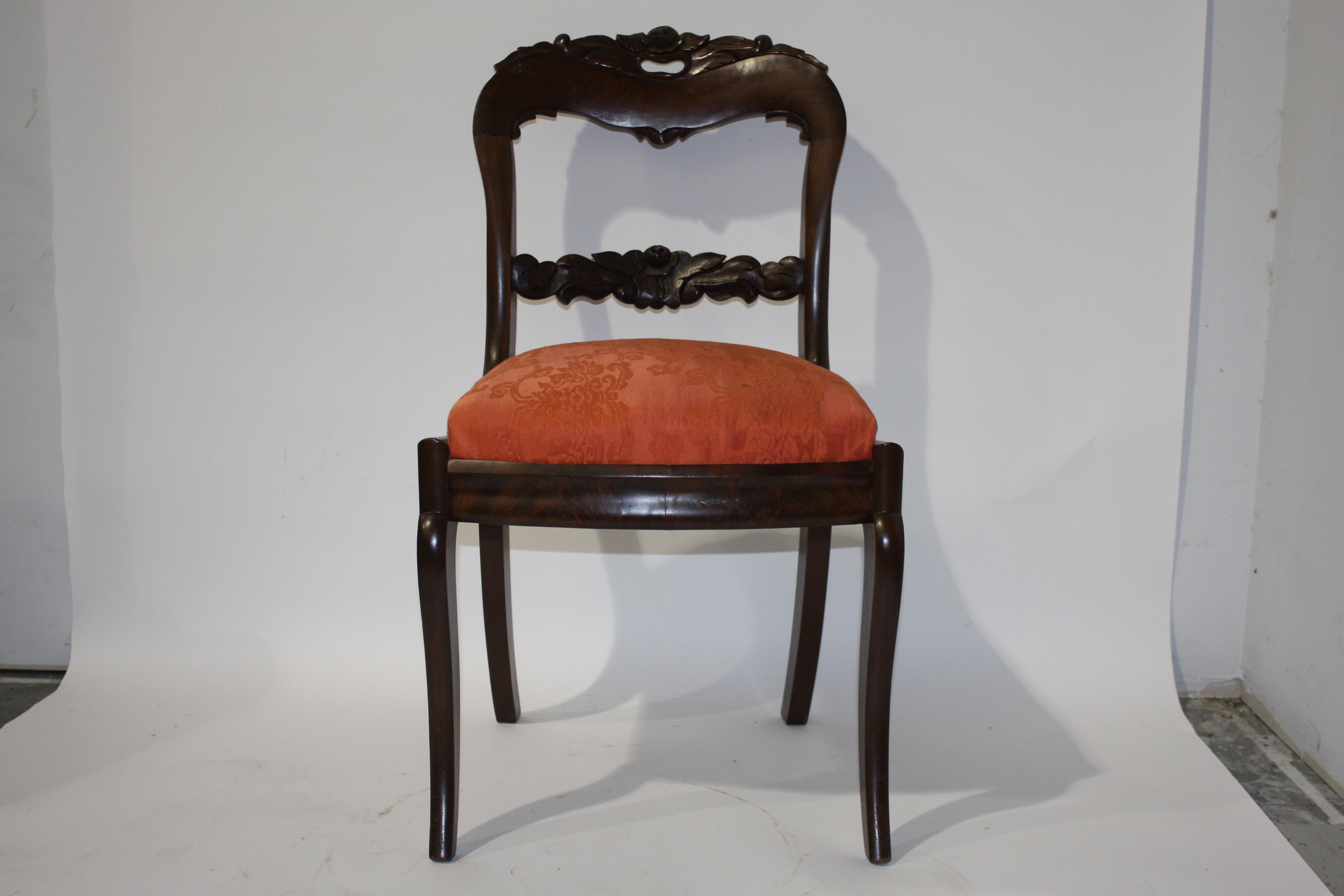 Classical Style Mahogany Side Chair