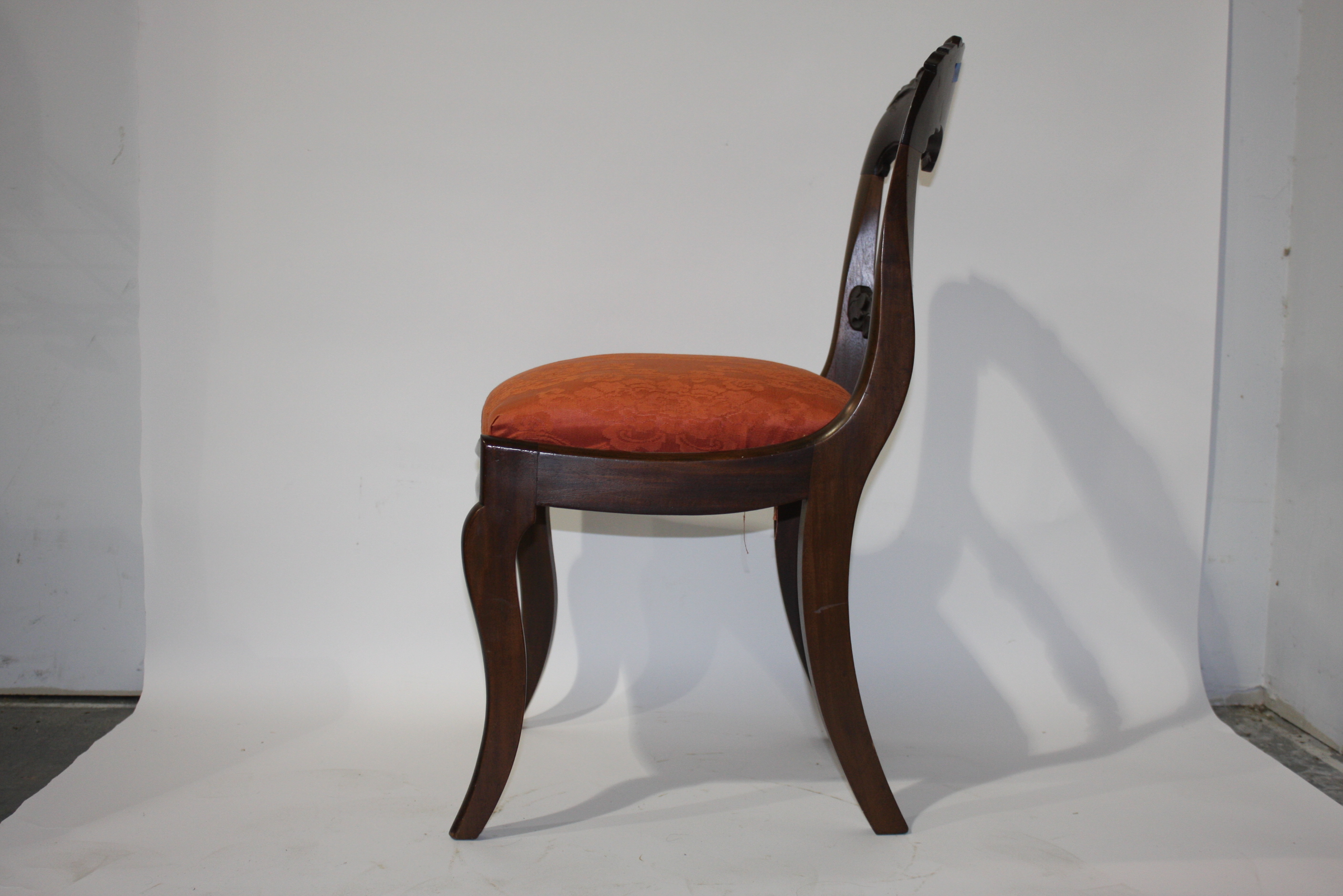 Classical Style Mahogany Side Chair