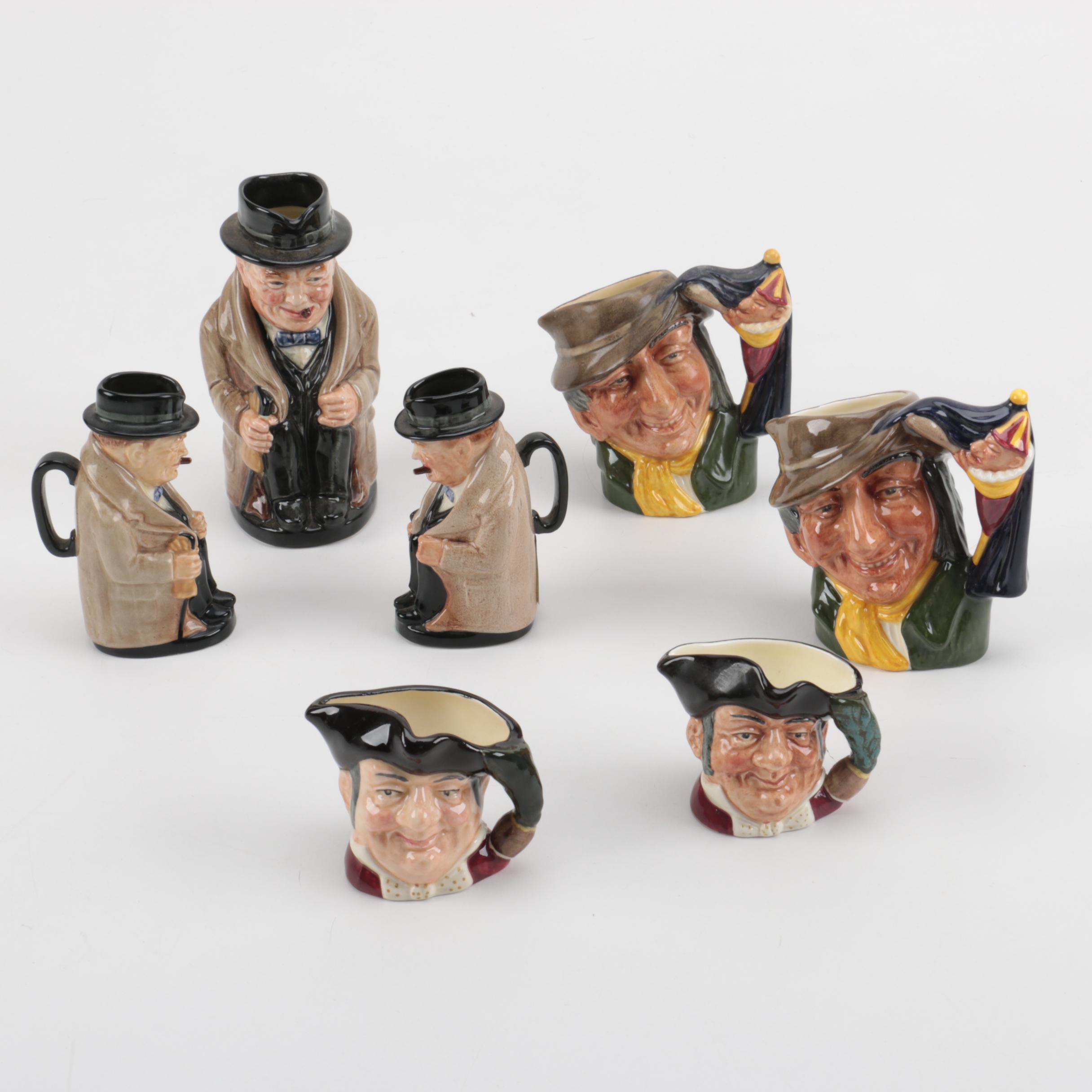 Royal Doulton Toby Jugs and Character Mugs