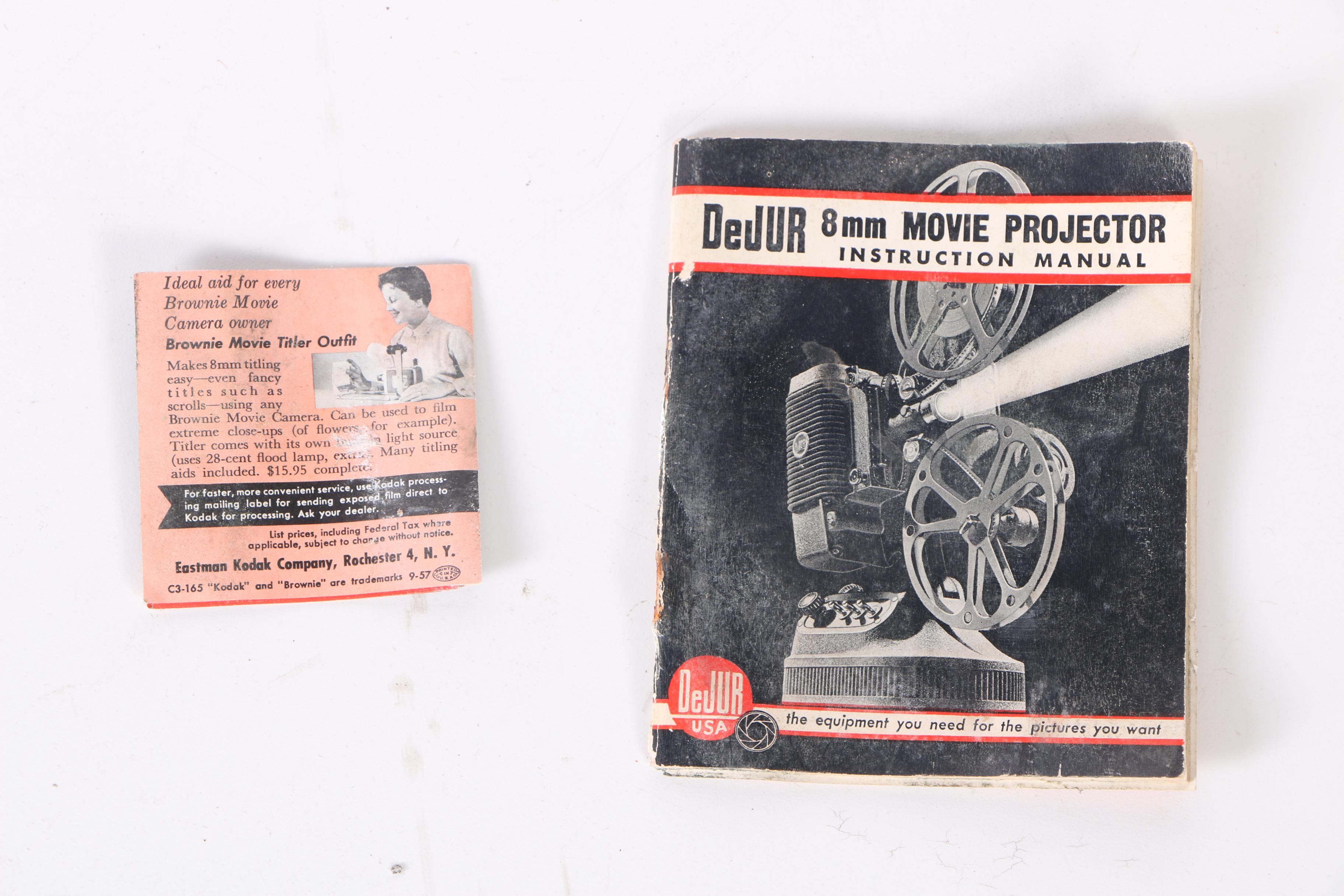 Vintage 16mm and 8mm Film Projectors