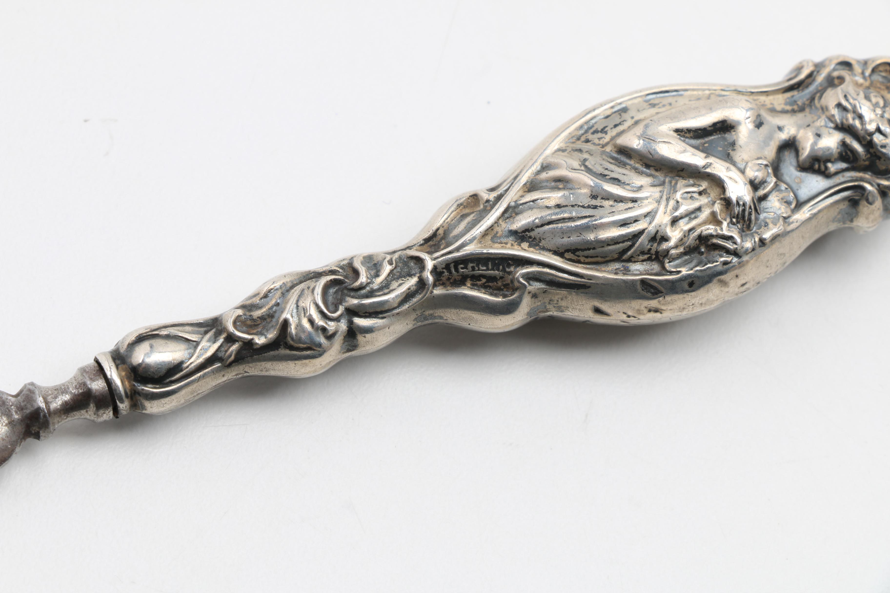 Sterling Silver Tableware with Letter Opener