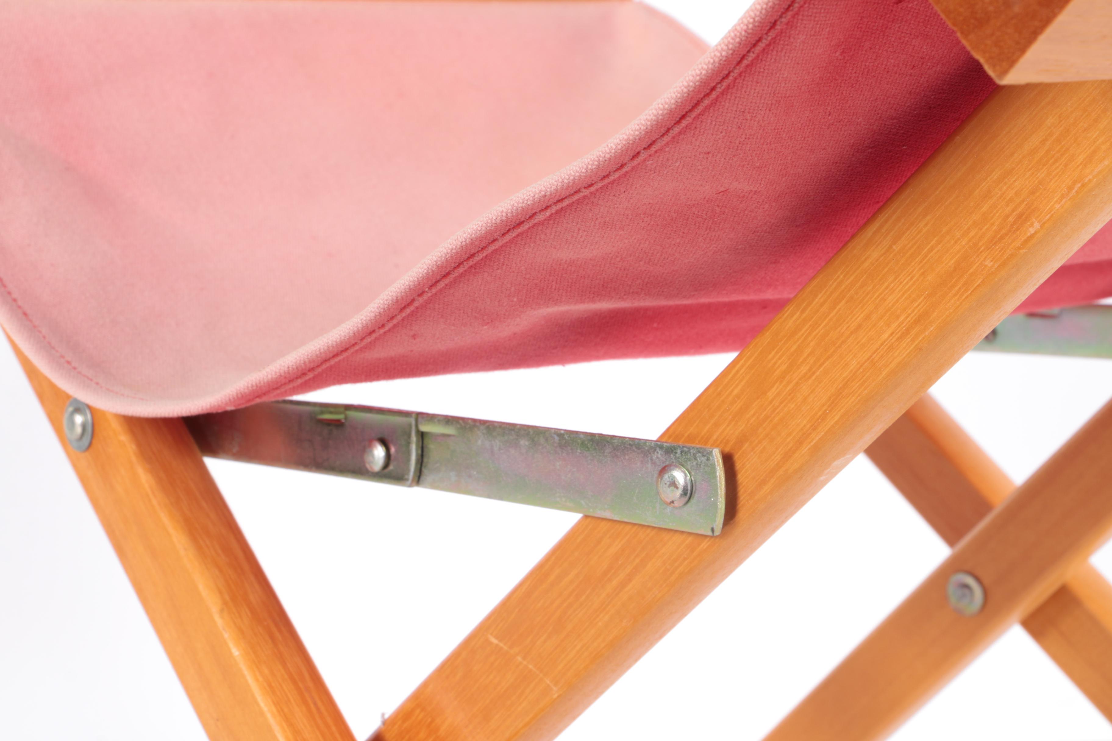 Directors Chair Belonging to Dick Schneider