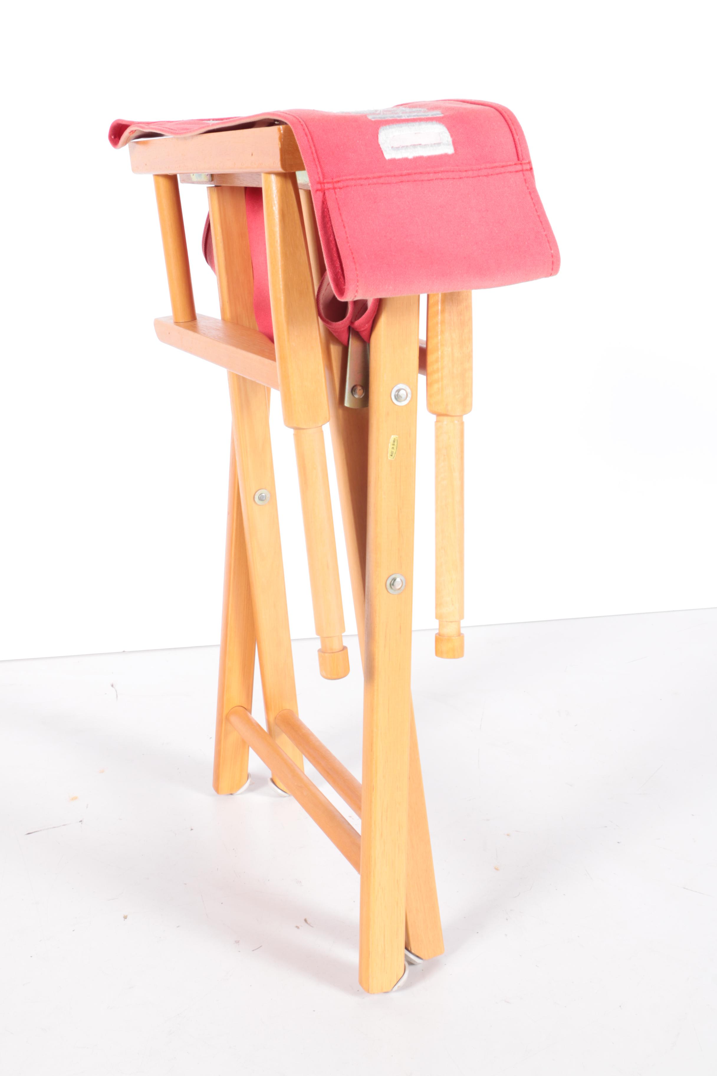 Directors Chair Belonging to Dick Schneider