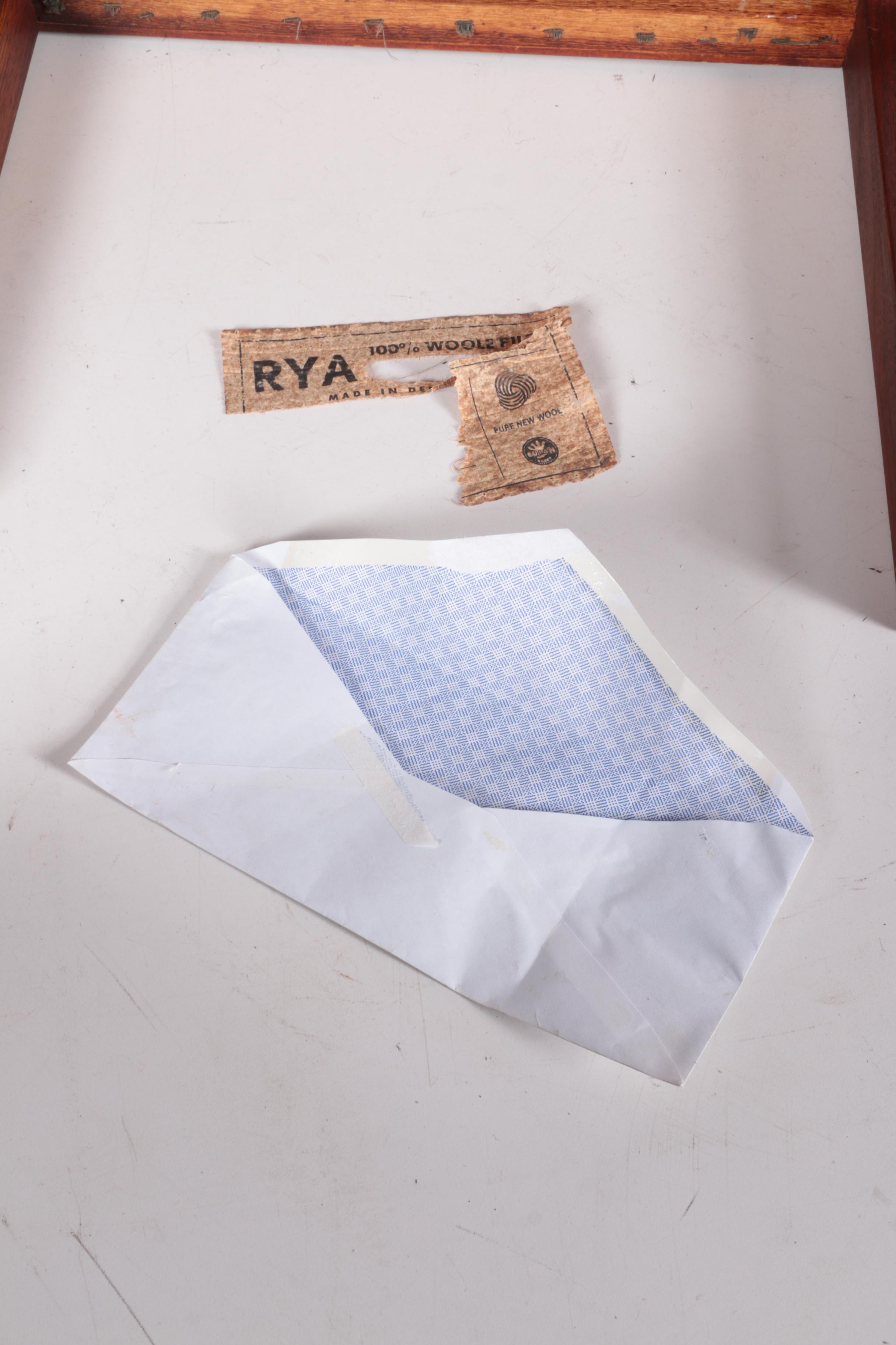 Danish Mid-Century Upholstered Stool Pair by RYA