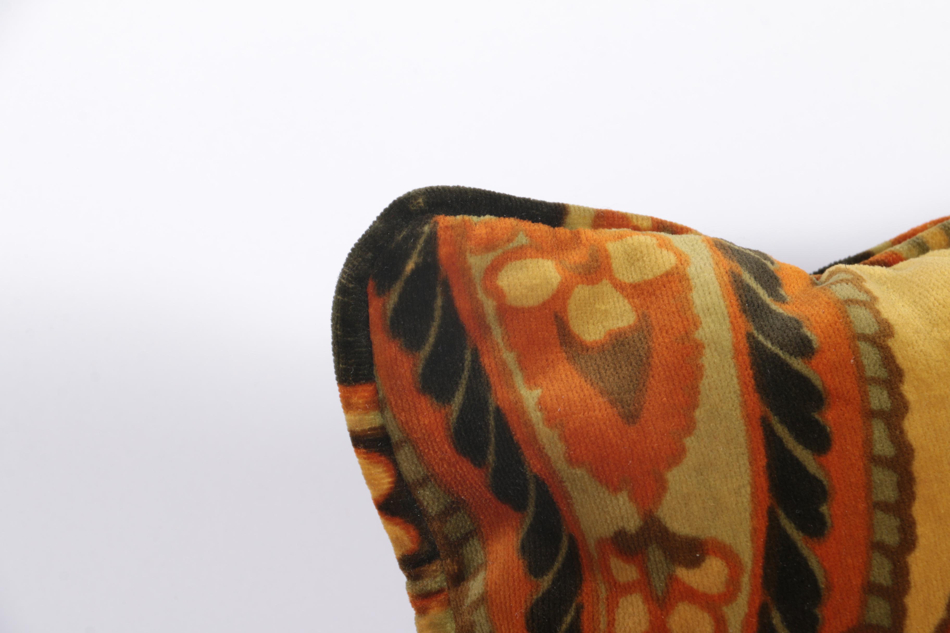 Danish Mid-Century Upholstered Stool Pair by RYA