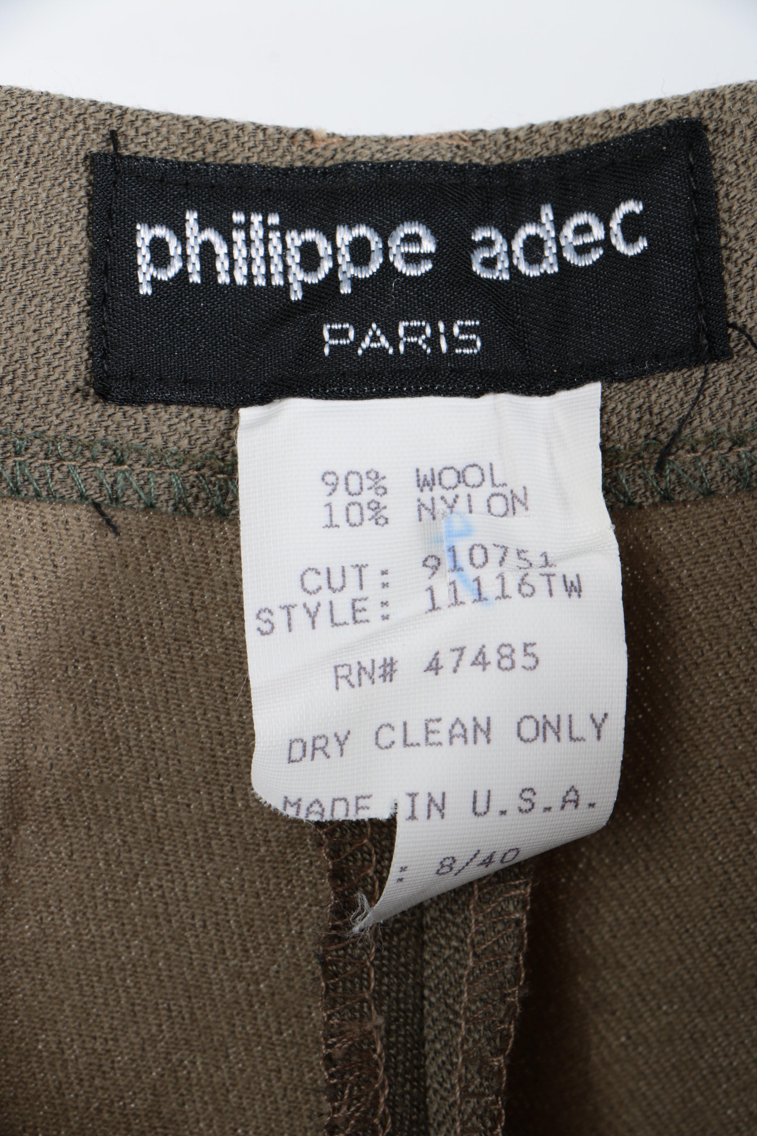 Women's Vintage Wool Blend Suits including Philippe Adec of Paris