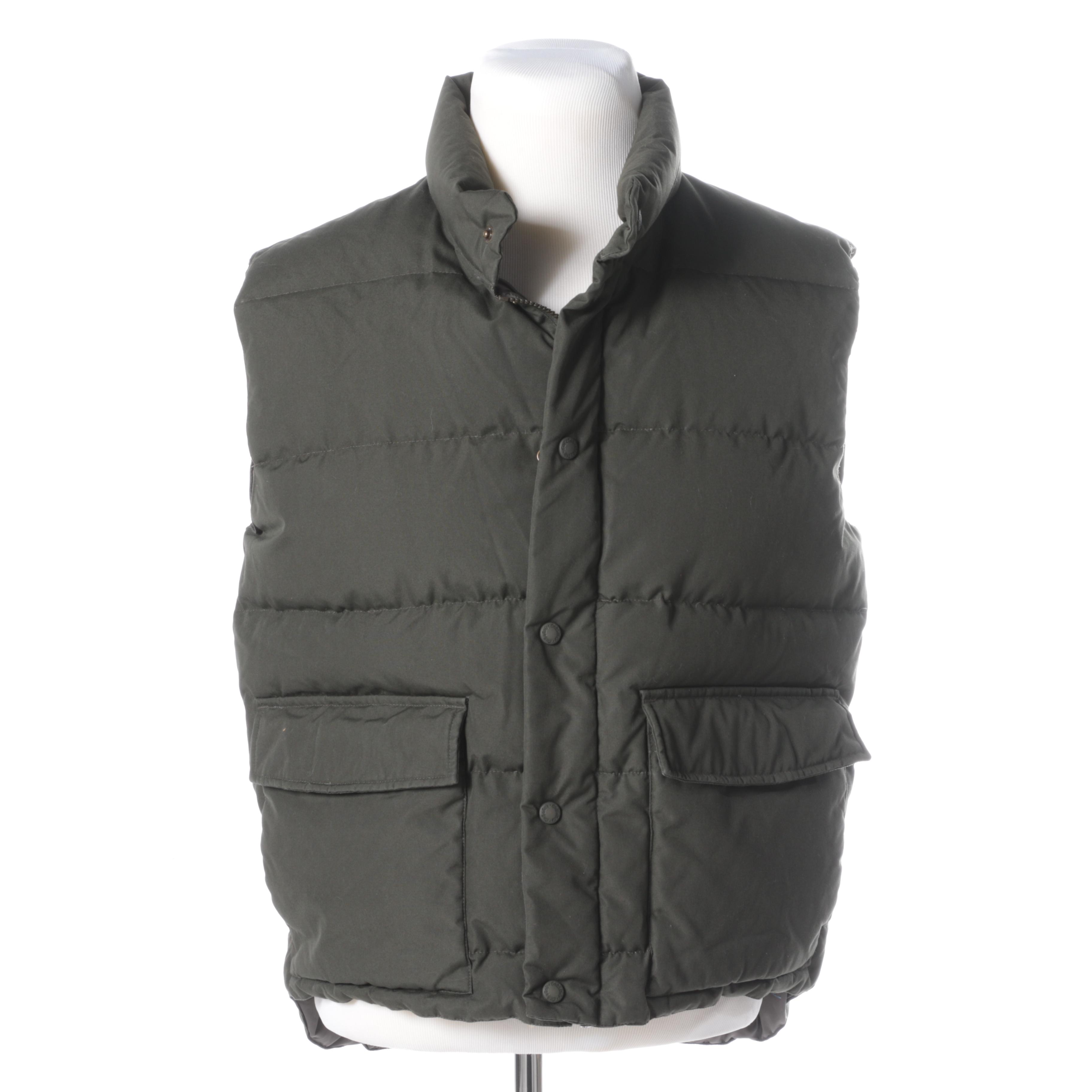 Cabela's Olive Green Goose Down Vest
