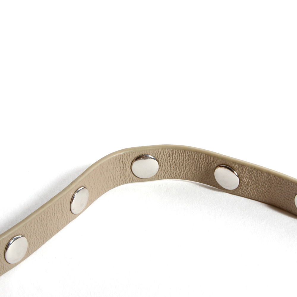 Tory Burch Leather Dog Collar