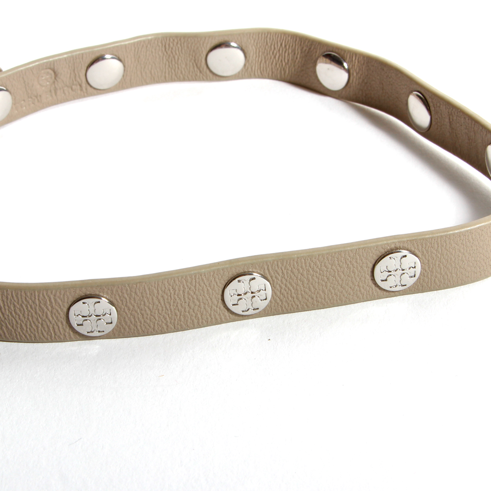 Tory Burch Leather Dog Collar