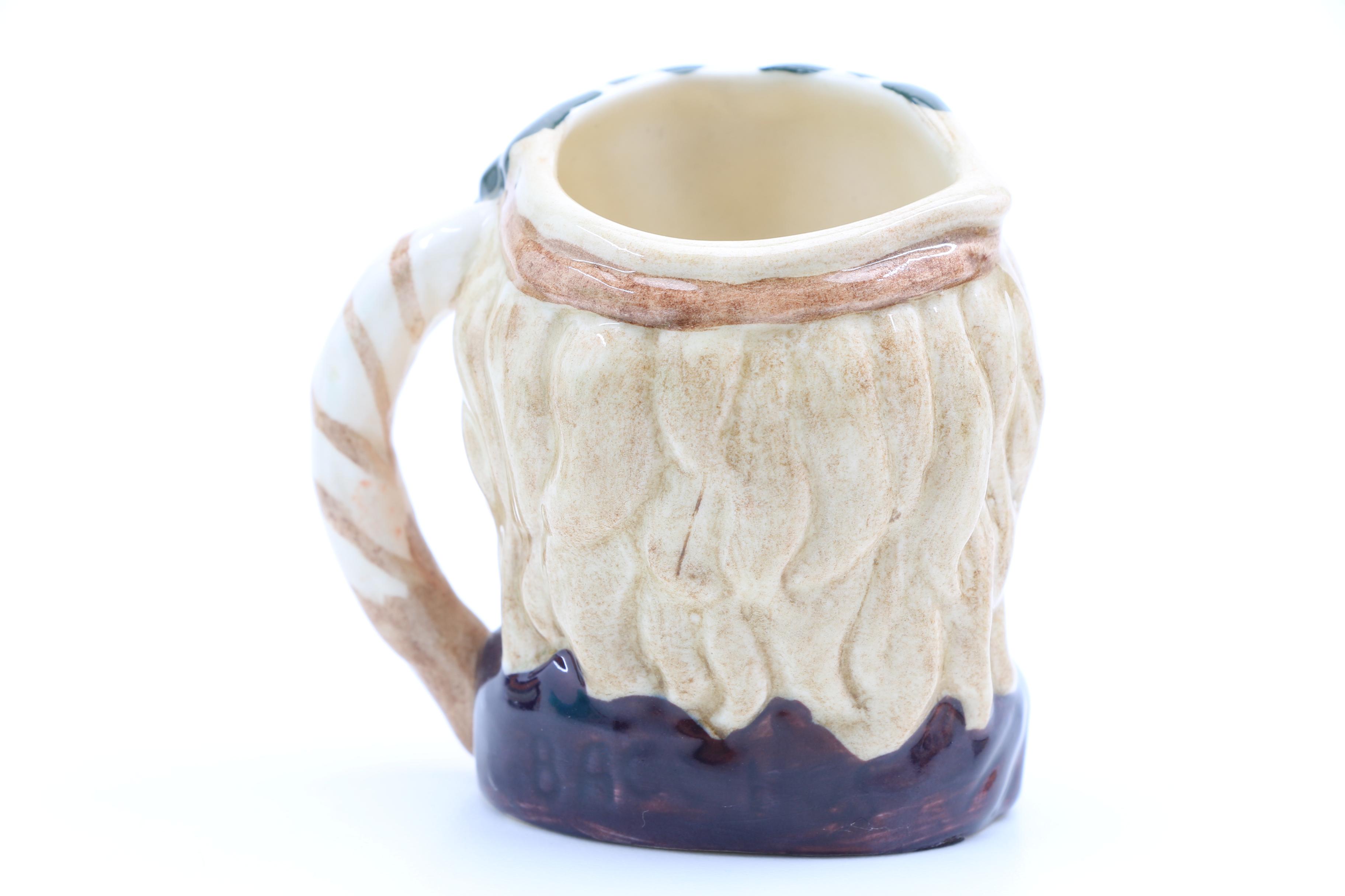 Collection of Nine Vintage Royal Doulton Miniature Character Jugs