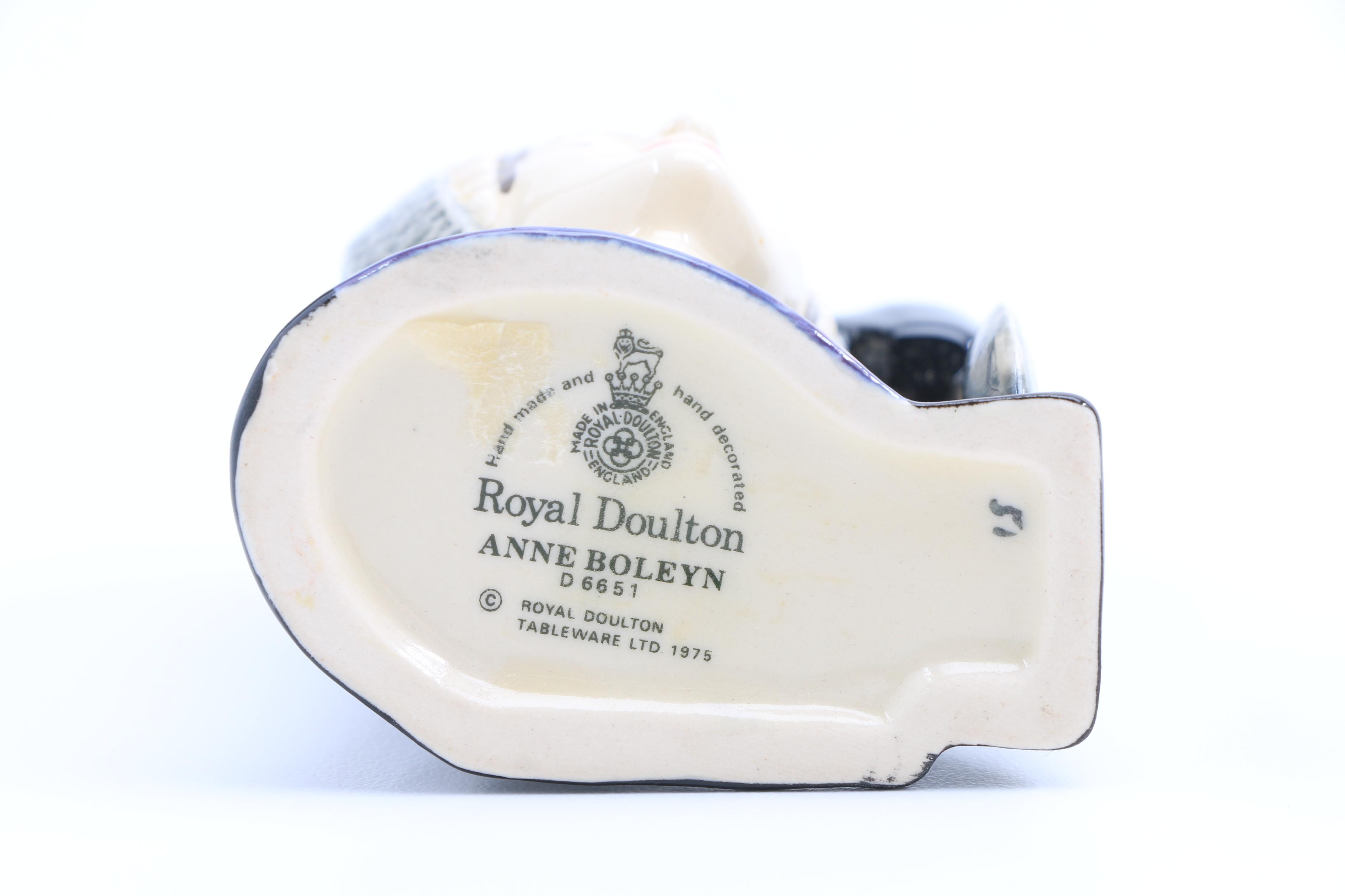 Collection of Nine Vintage Royal Doulton Miniature Character Jugs