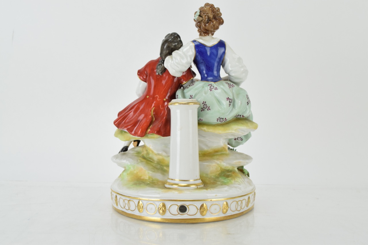 Porcelain Rococo Style Figurine