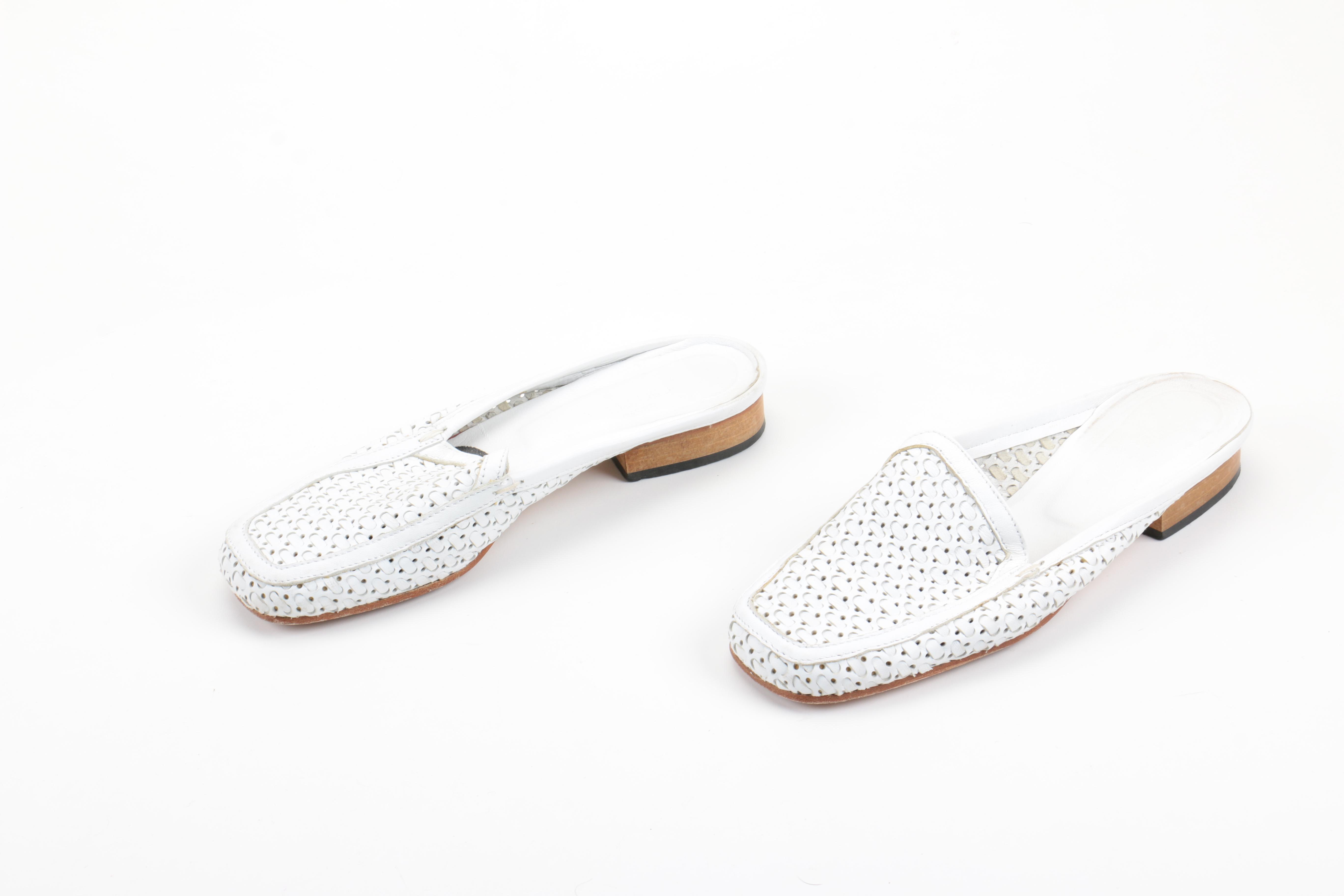 Women's Leather Flats Including Tory Burch