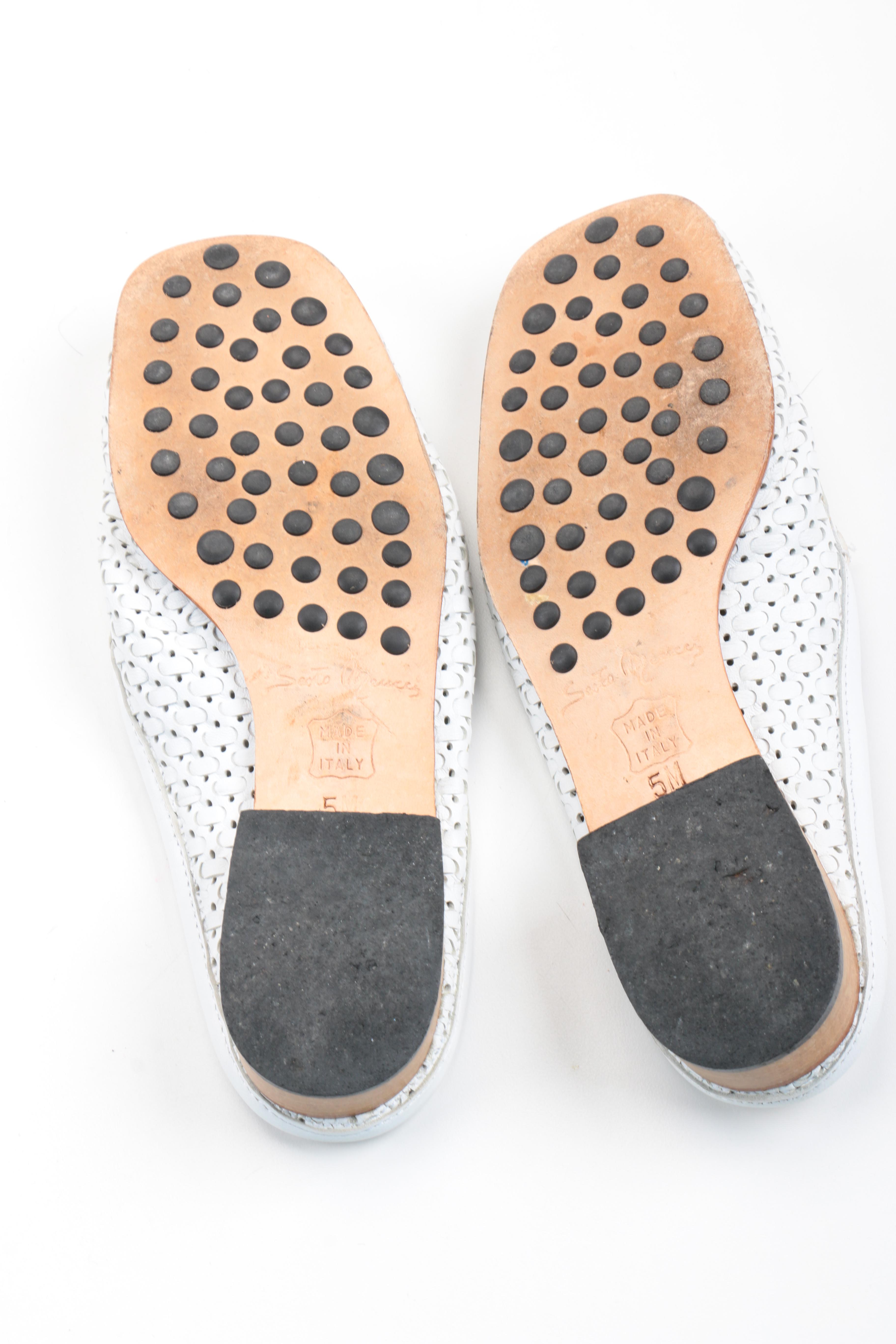 Women's Leather Flats Including Tory Burch
