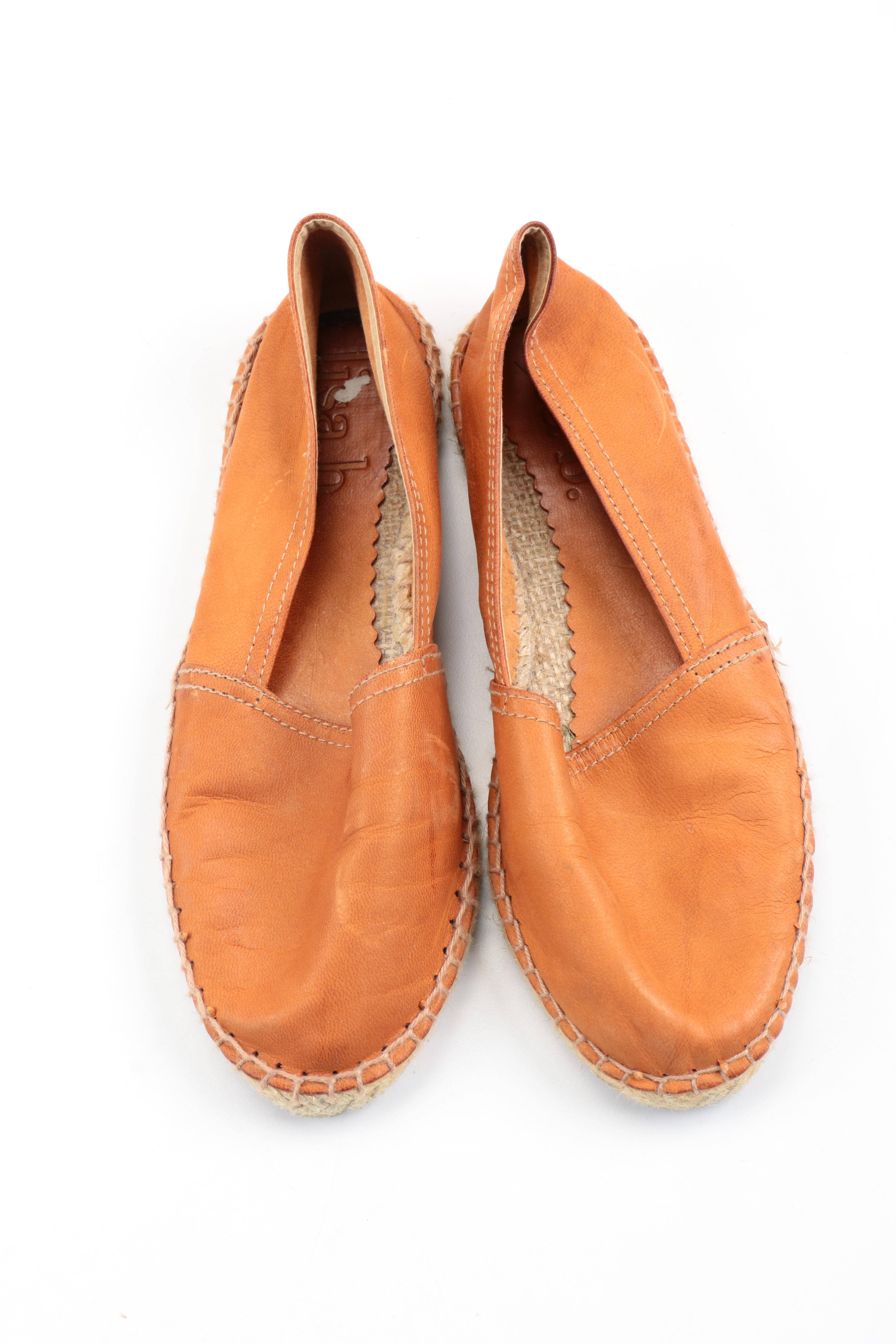 Women's Leather Flats Including Tory Burch