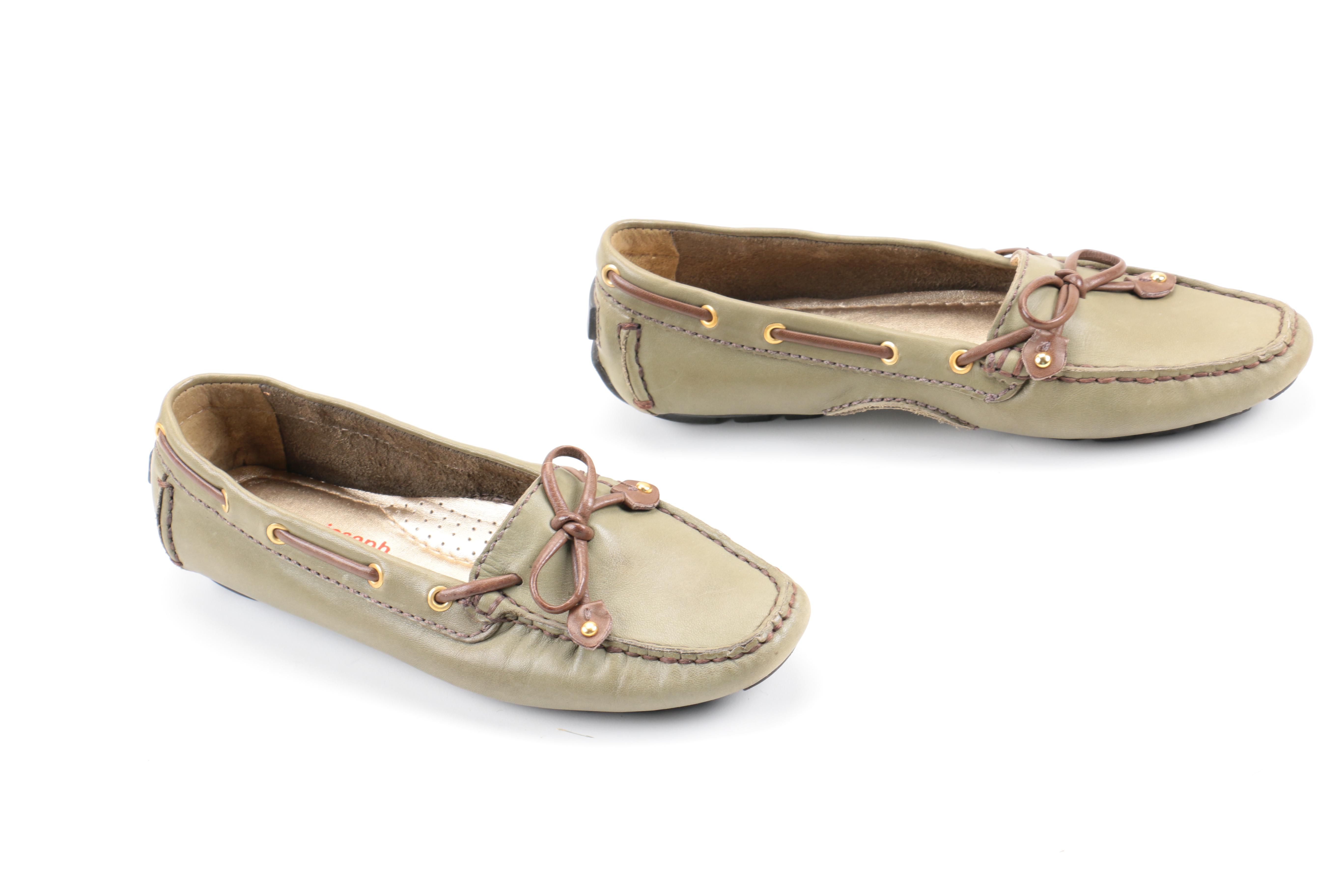 Women's Leather Flats Including Tory Burch