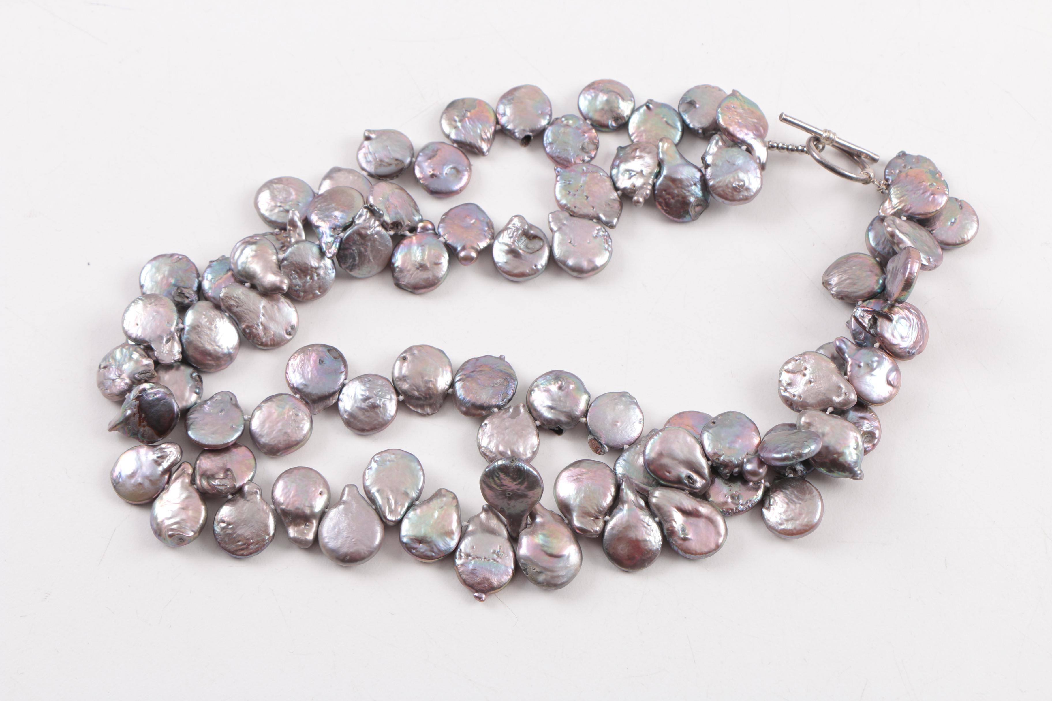 Assorted Costume Jewelry Including Pieces with Shell