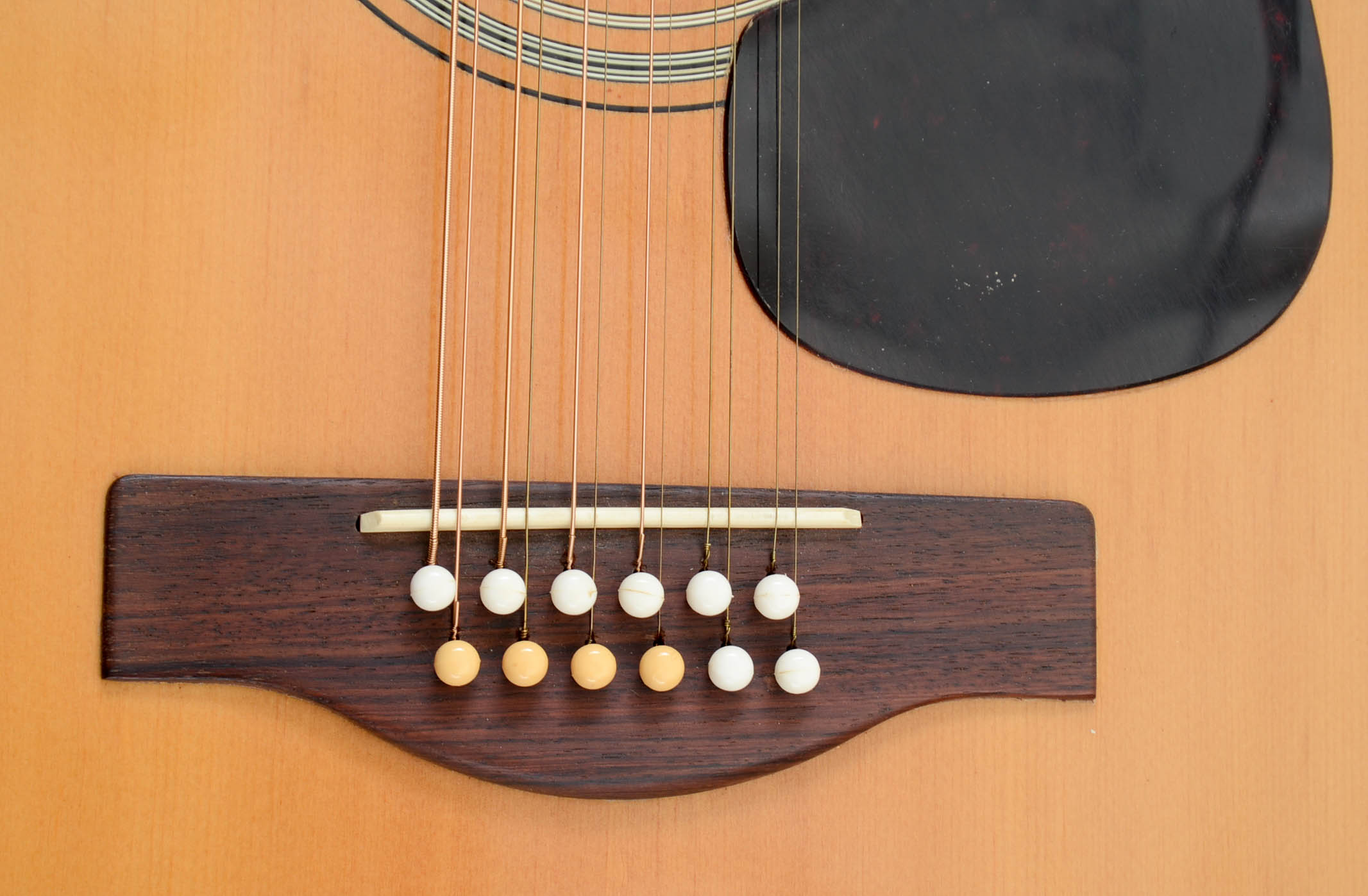 Yamaha 12-String Acoustic Guitar and Case