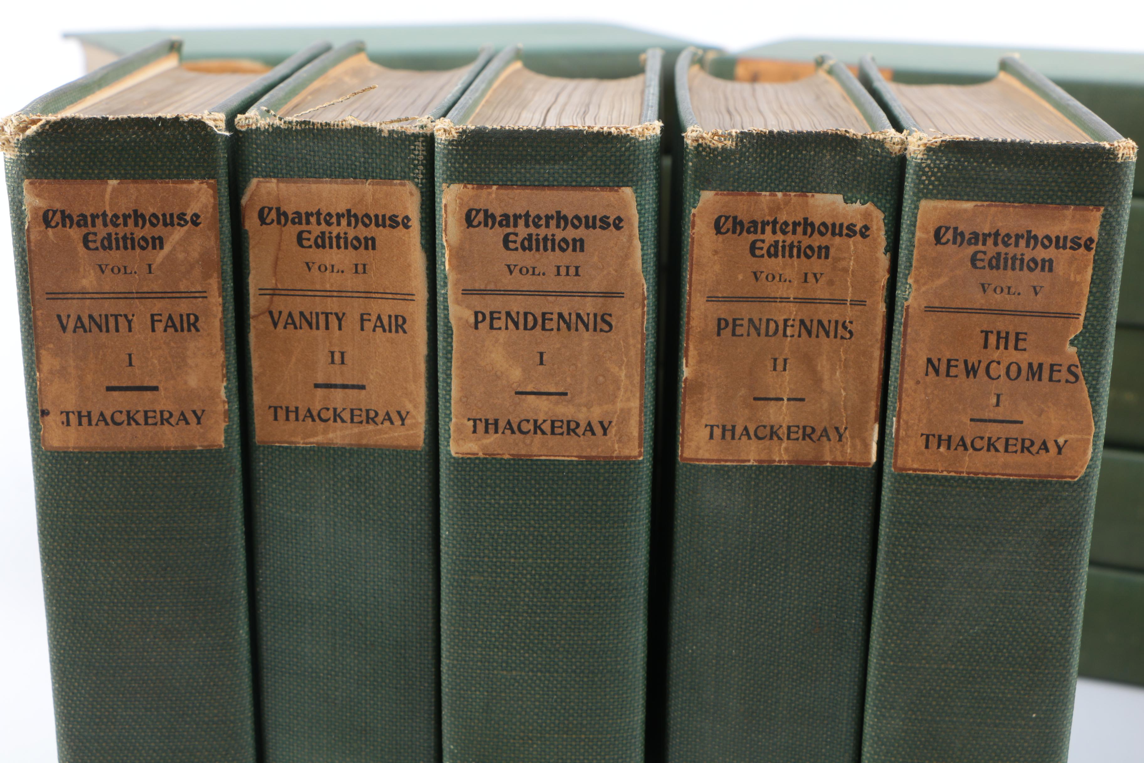 1901 Limited Edition 26-Volume Set "The Works of William Makepeace Thackeray"