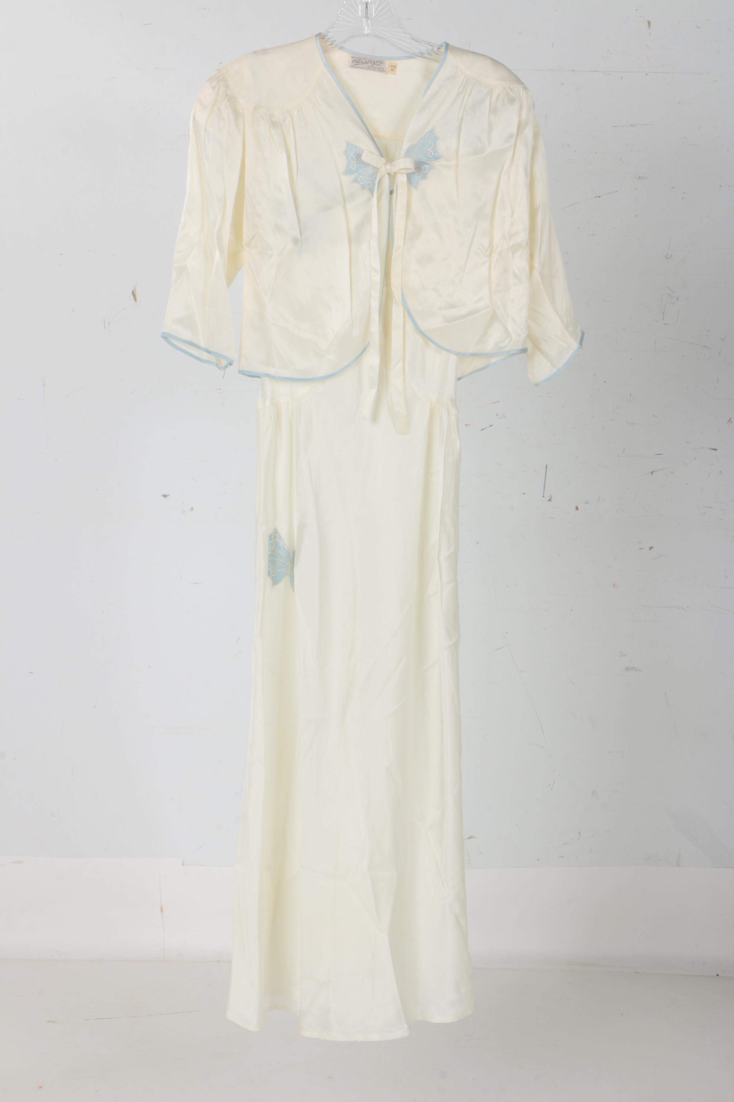 Women's Vintage Sleepwear Including Barbizon