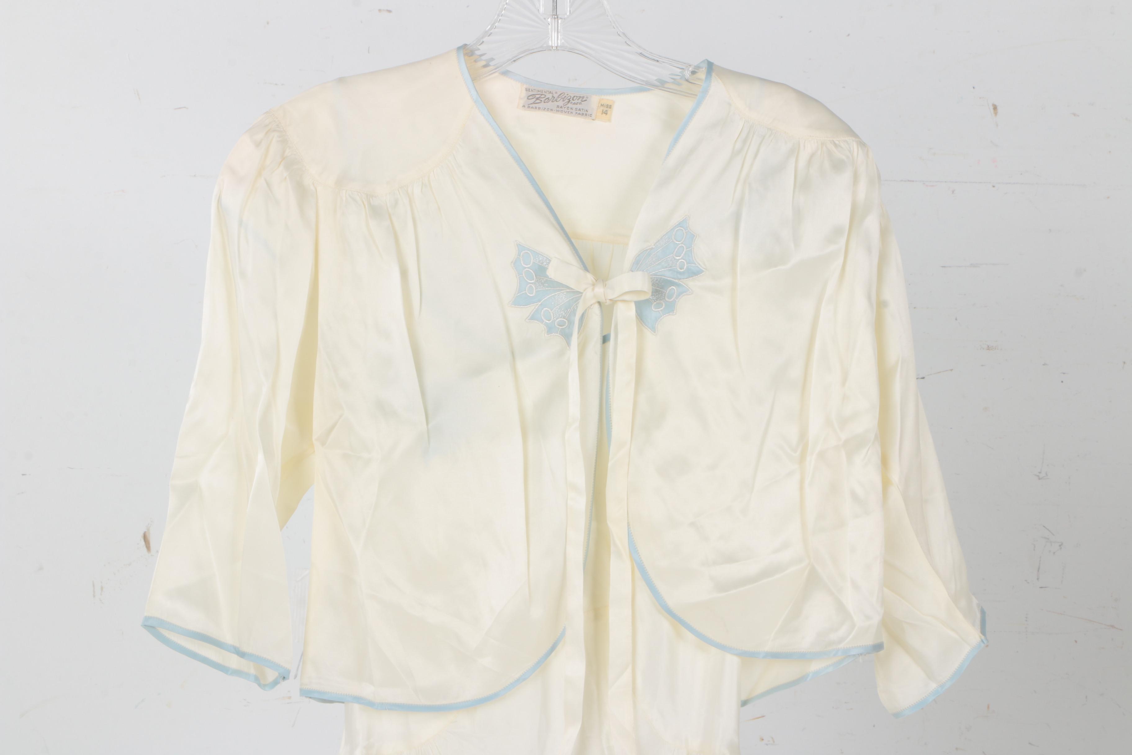 Women's Vintage Sleepwear Including Barbizon