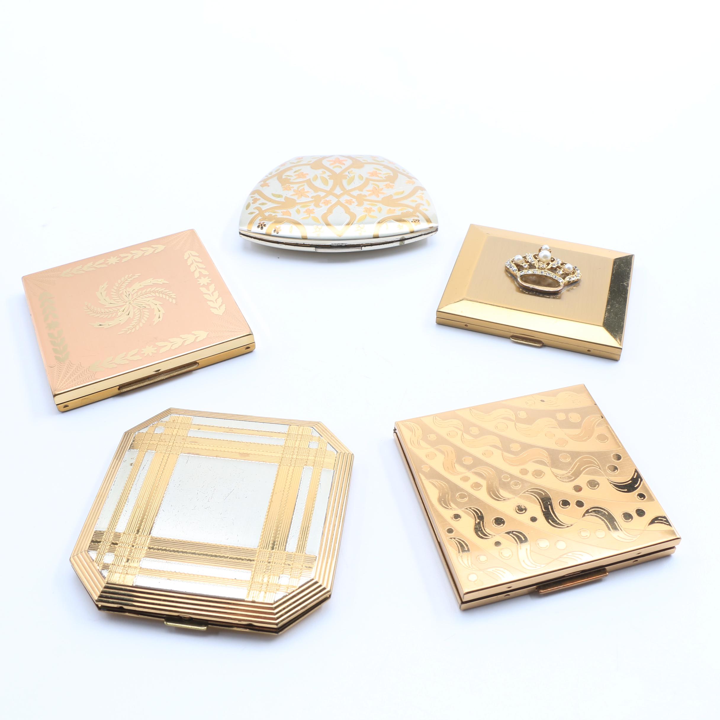 Five Vintage Compacts