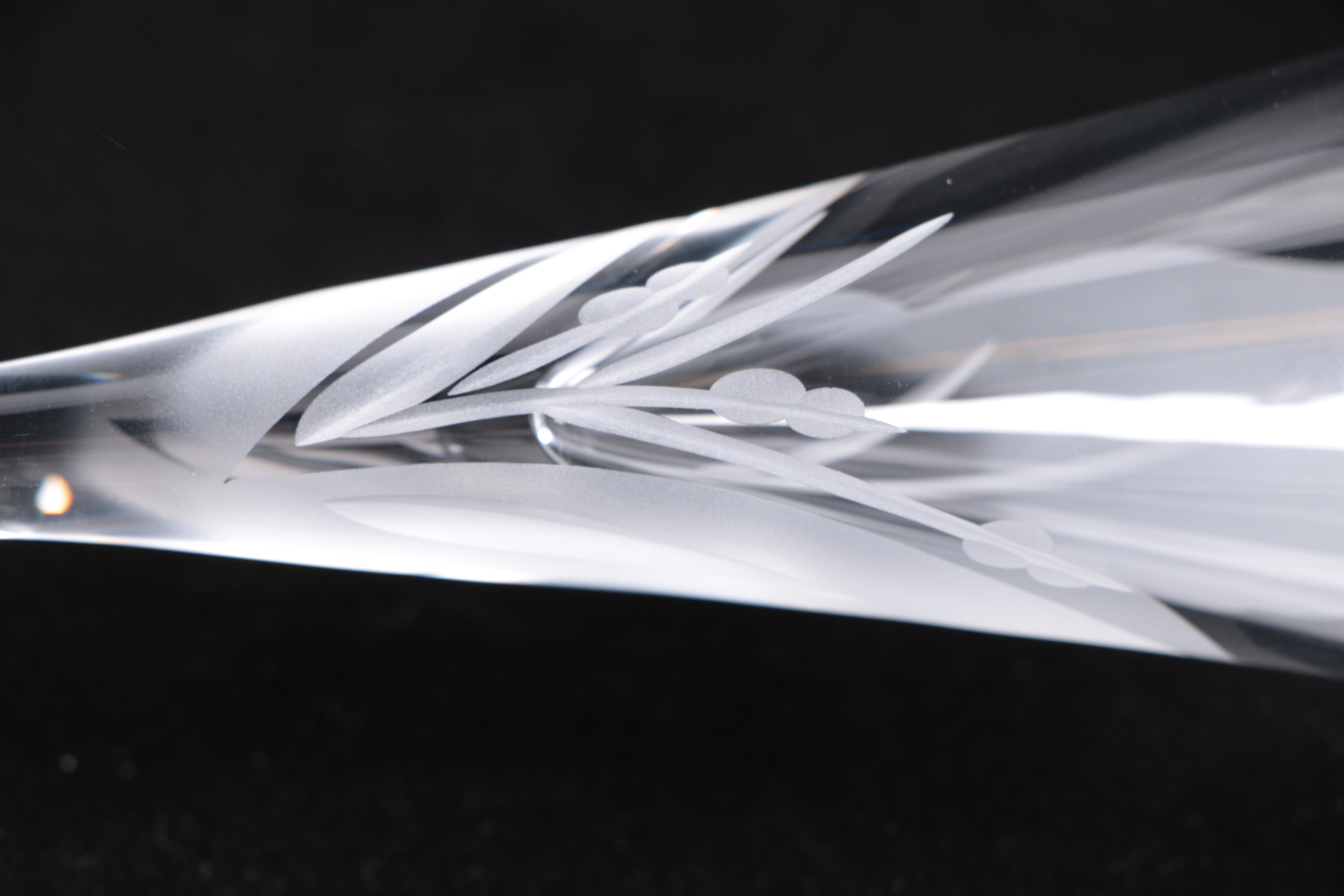 Hoya Crystal Champagne Flutes