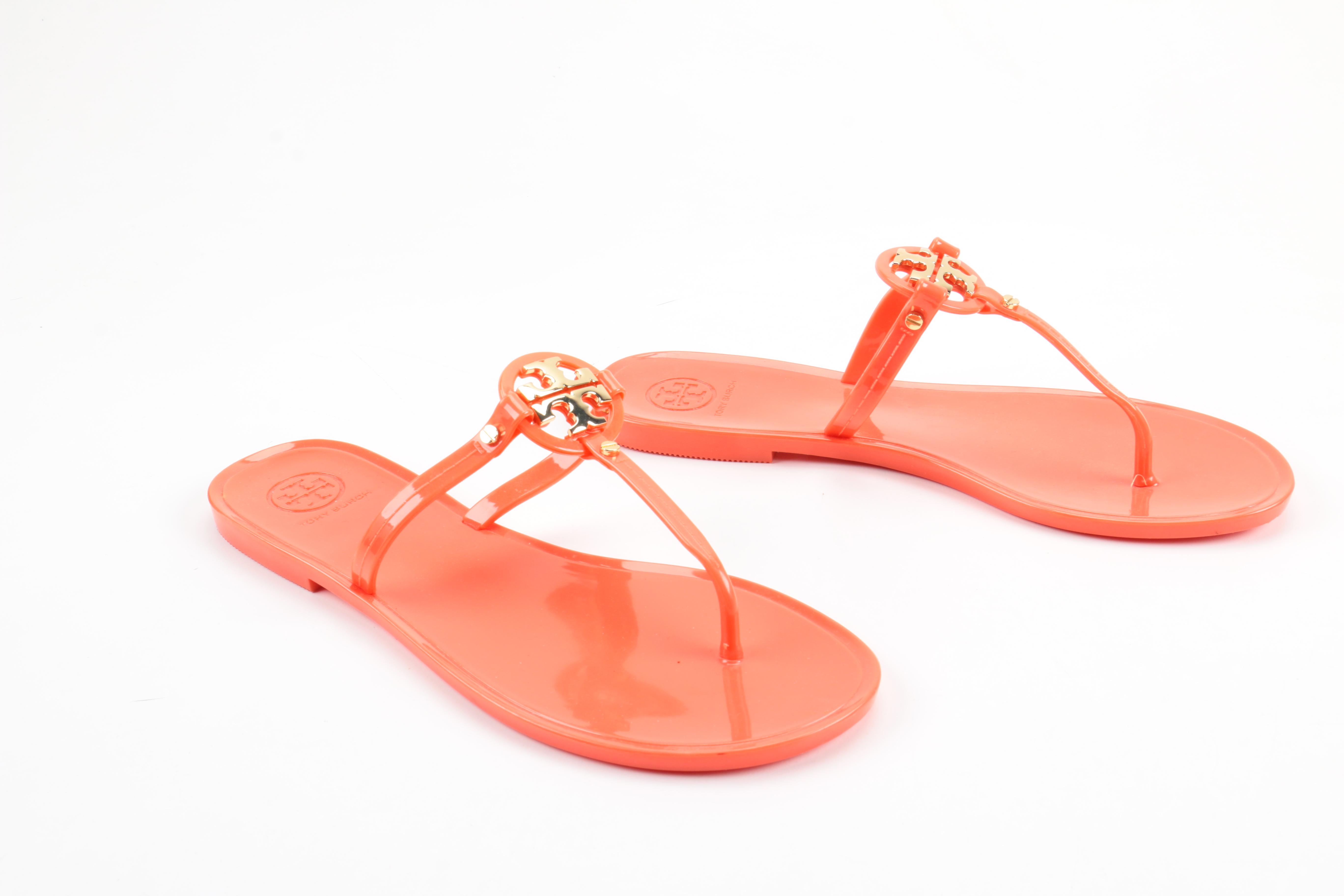 Tory Burch Mini Miller Jelly Thong Sandals