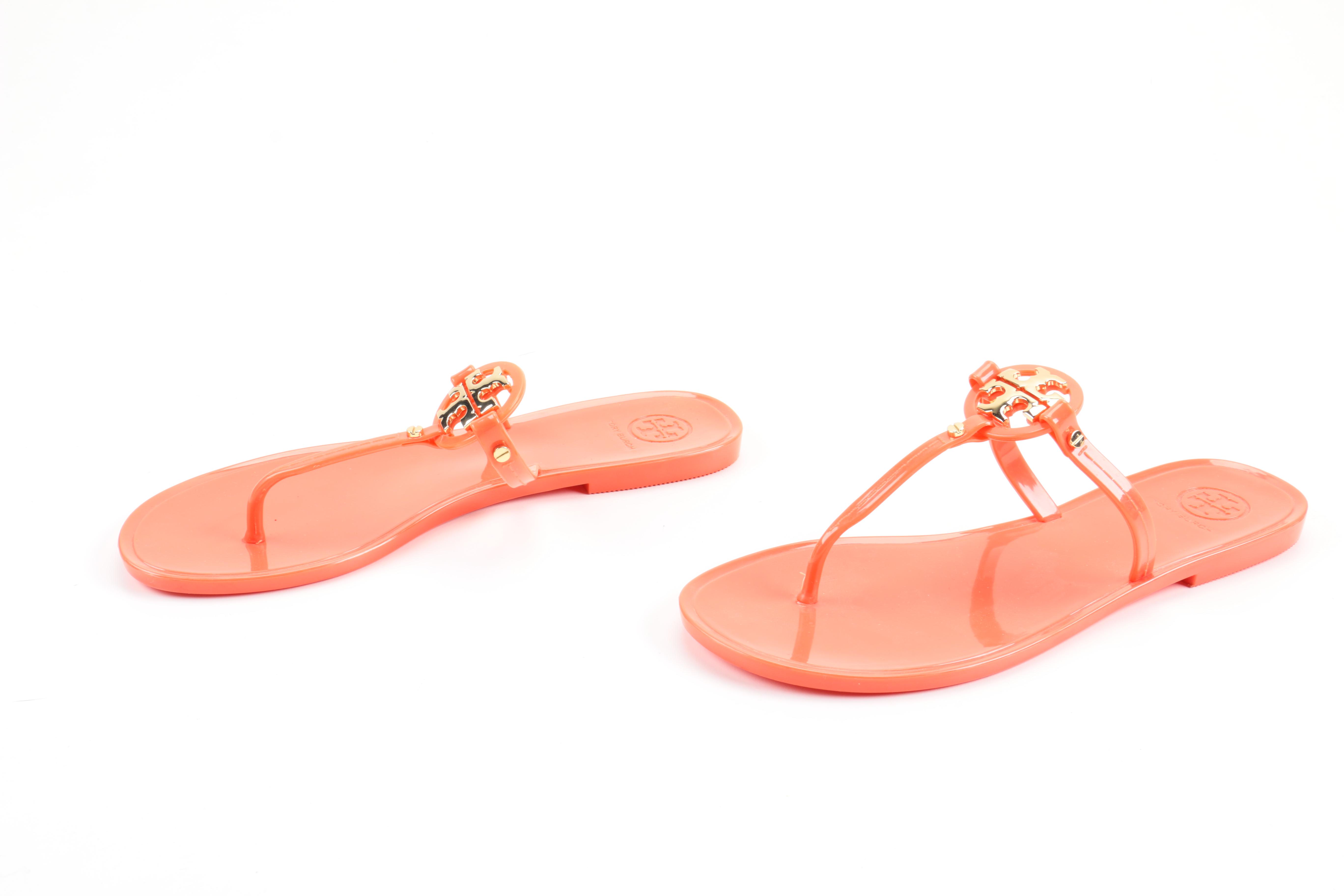 Tory Burch Mini Miller Jelly Thong Sandals