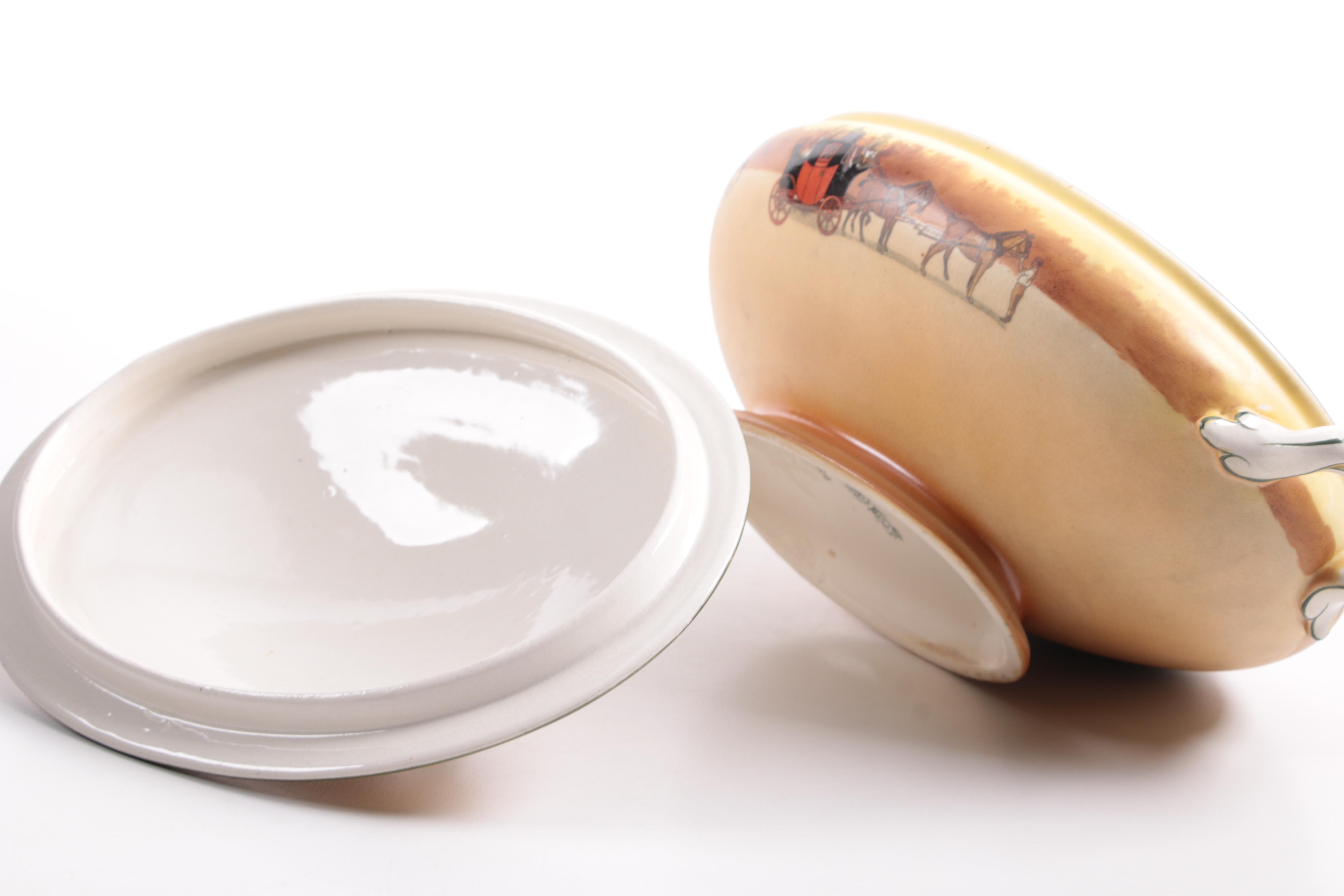 Royal Doulton "Coaching Days" Tureen