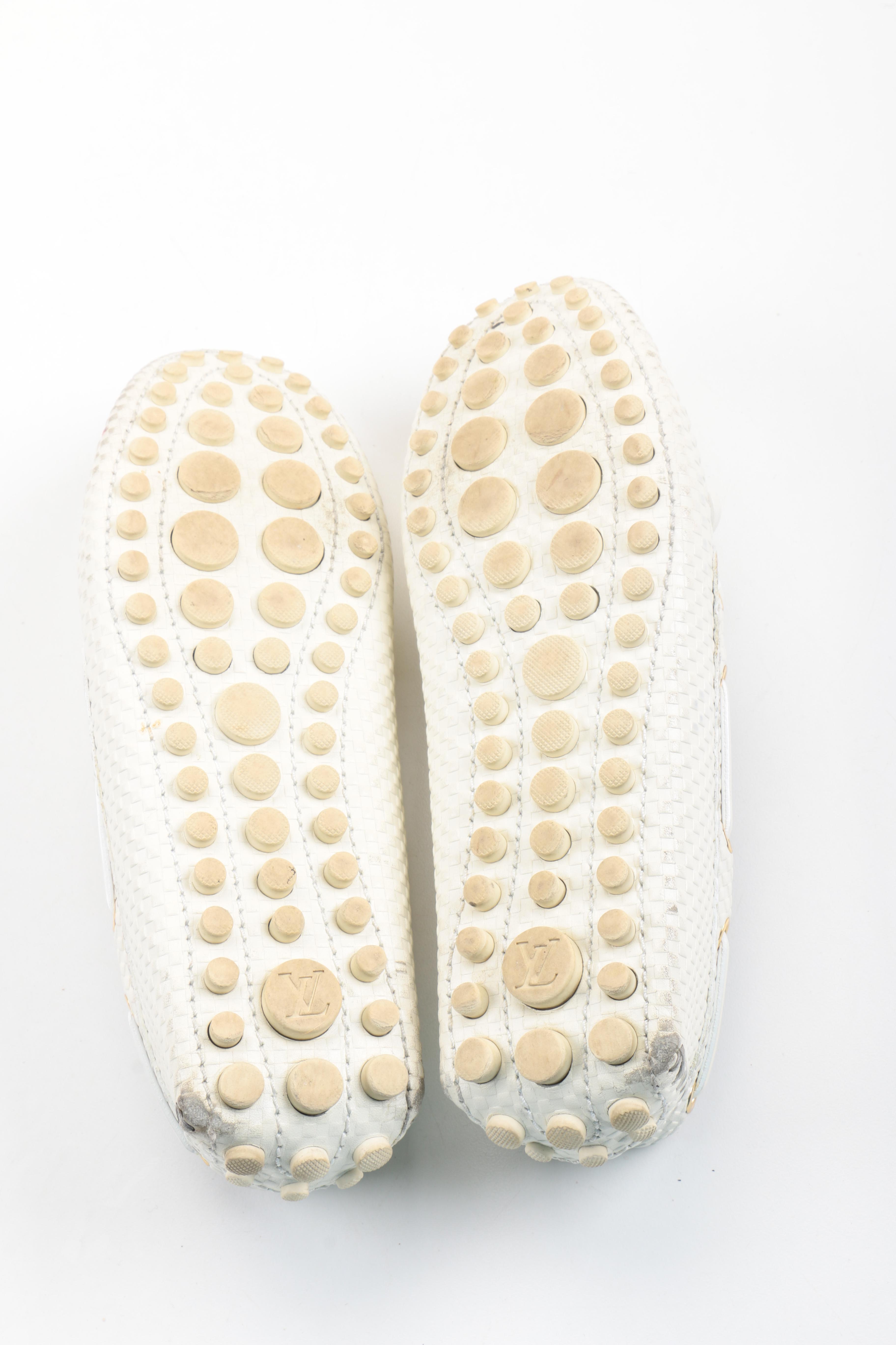 Louis Vuitton Mini Damier Driving Shoes