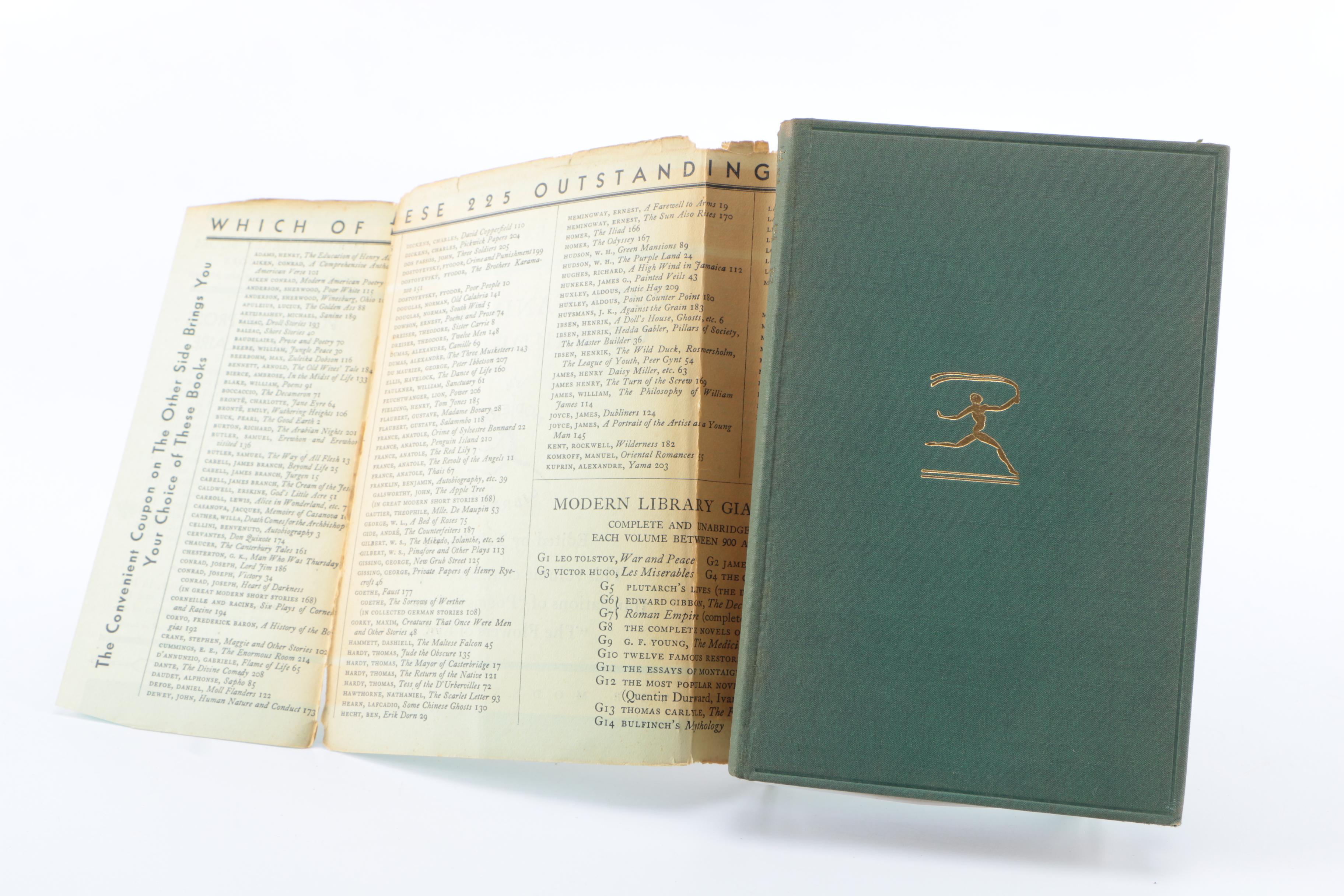 1930s Modern Library "Poems and Prose of Baudelaire"