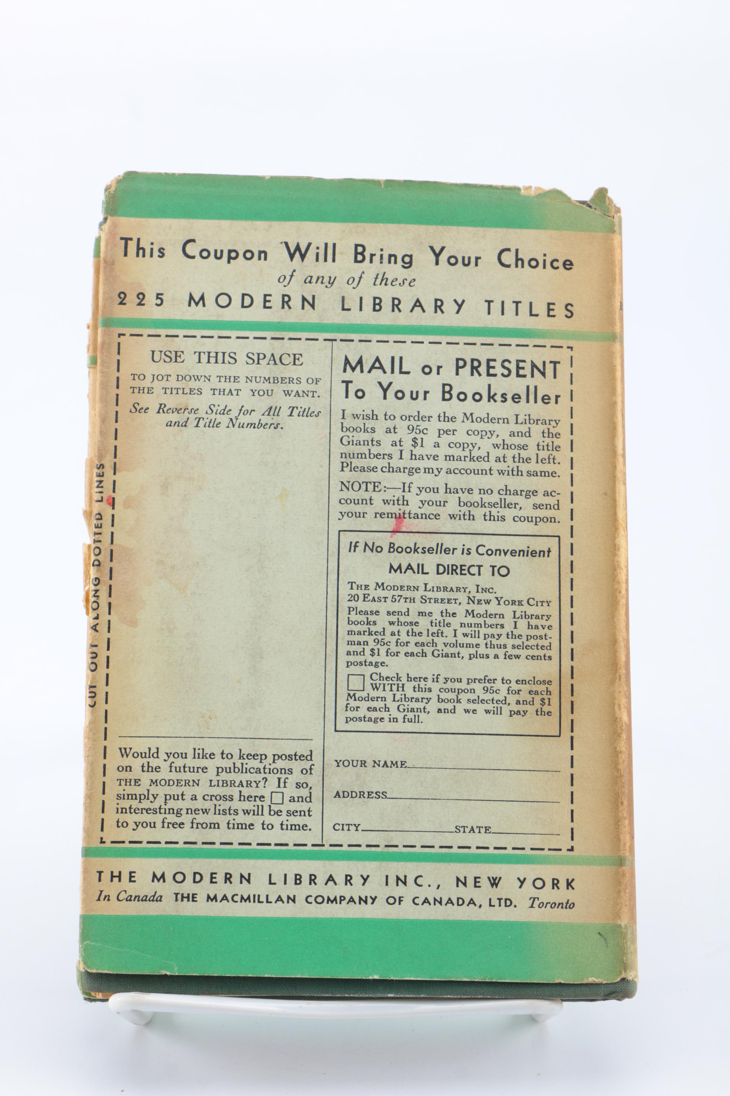 1930s Modern Library "Poems and Prose of Baudelaire"
