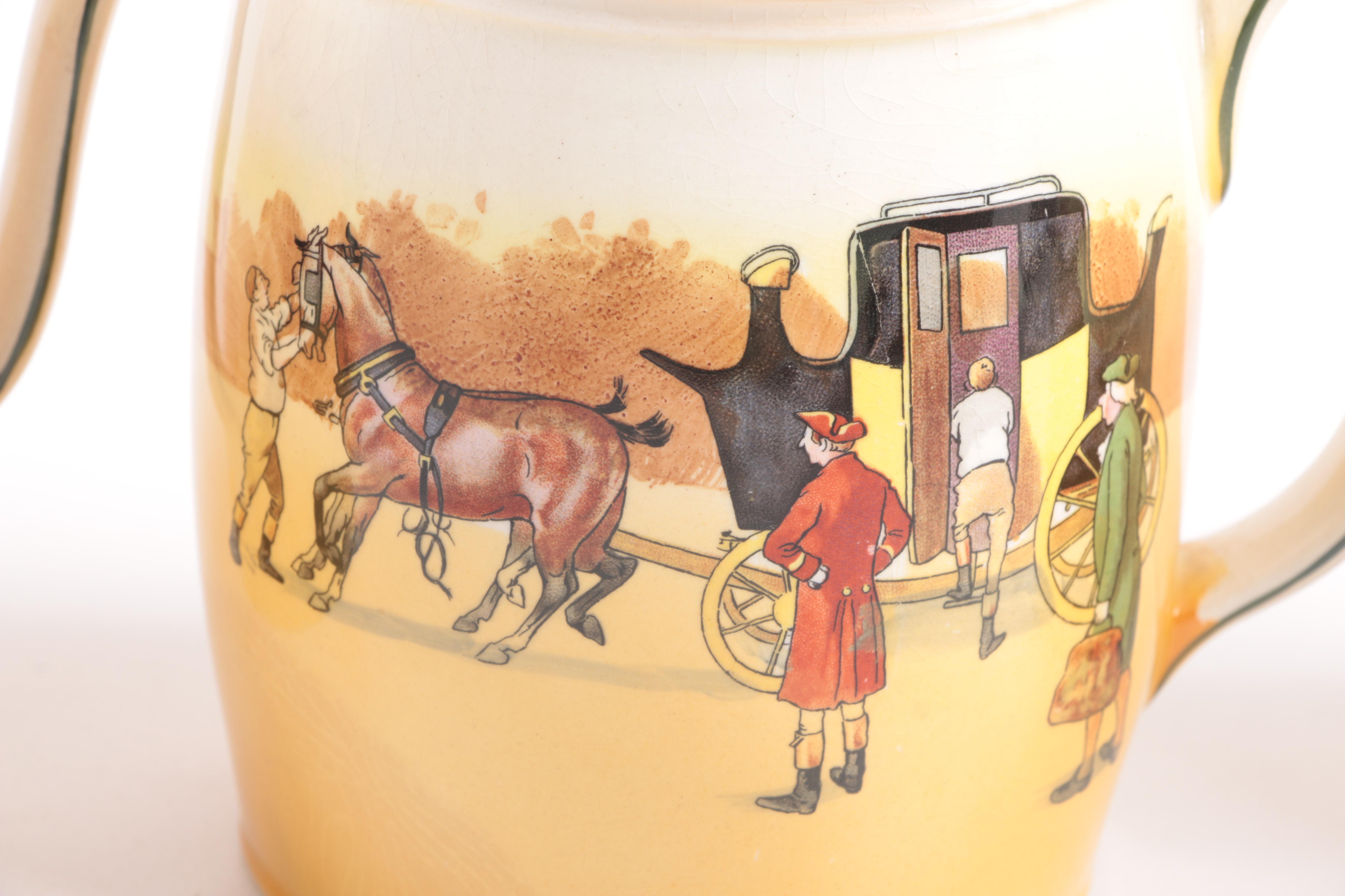 Royal Doulton "Coaching Days" Pitchers