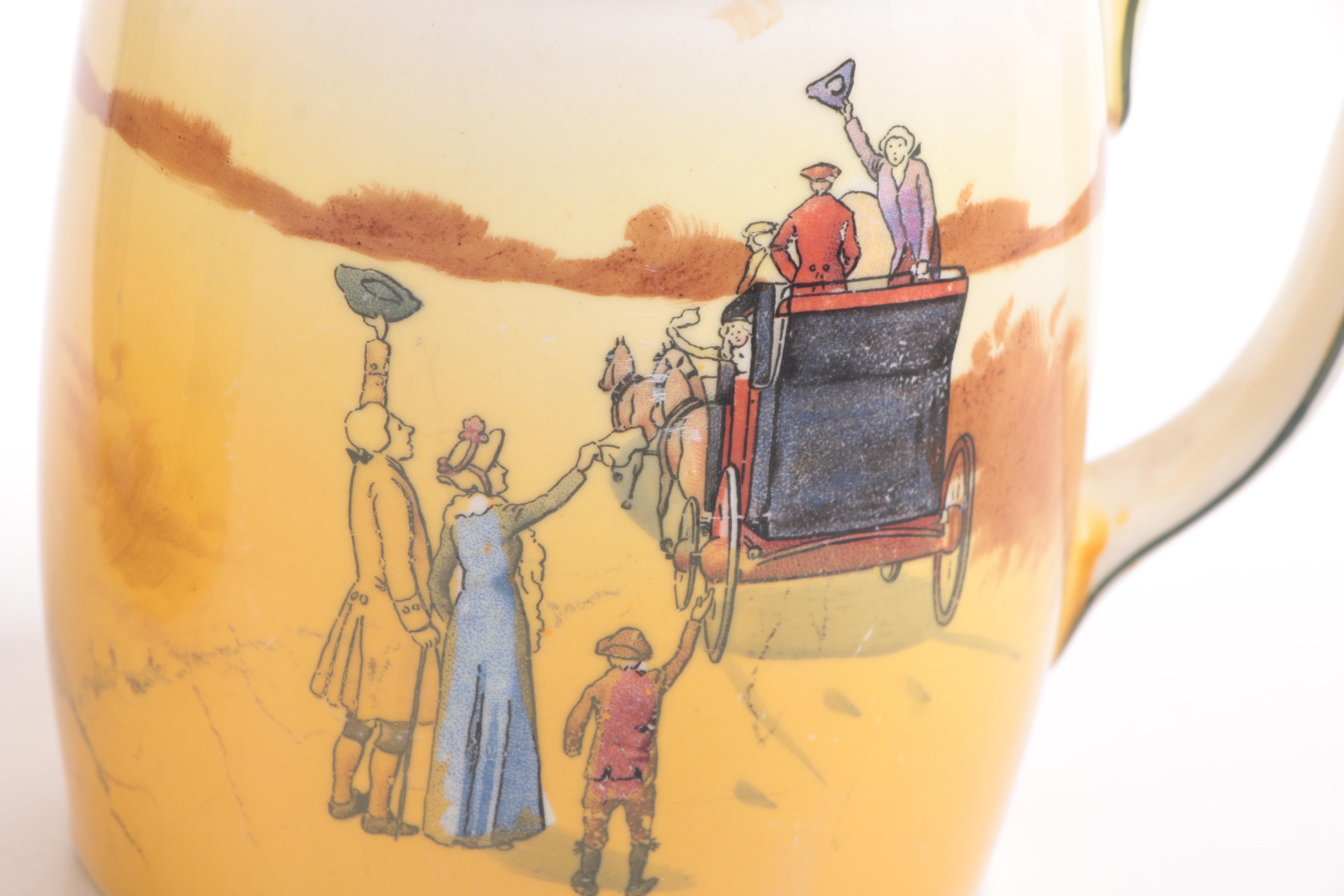 Royal Doulton "Coaching Days" Pitchers