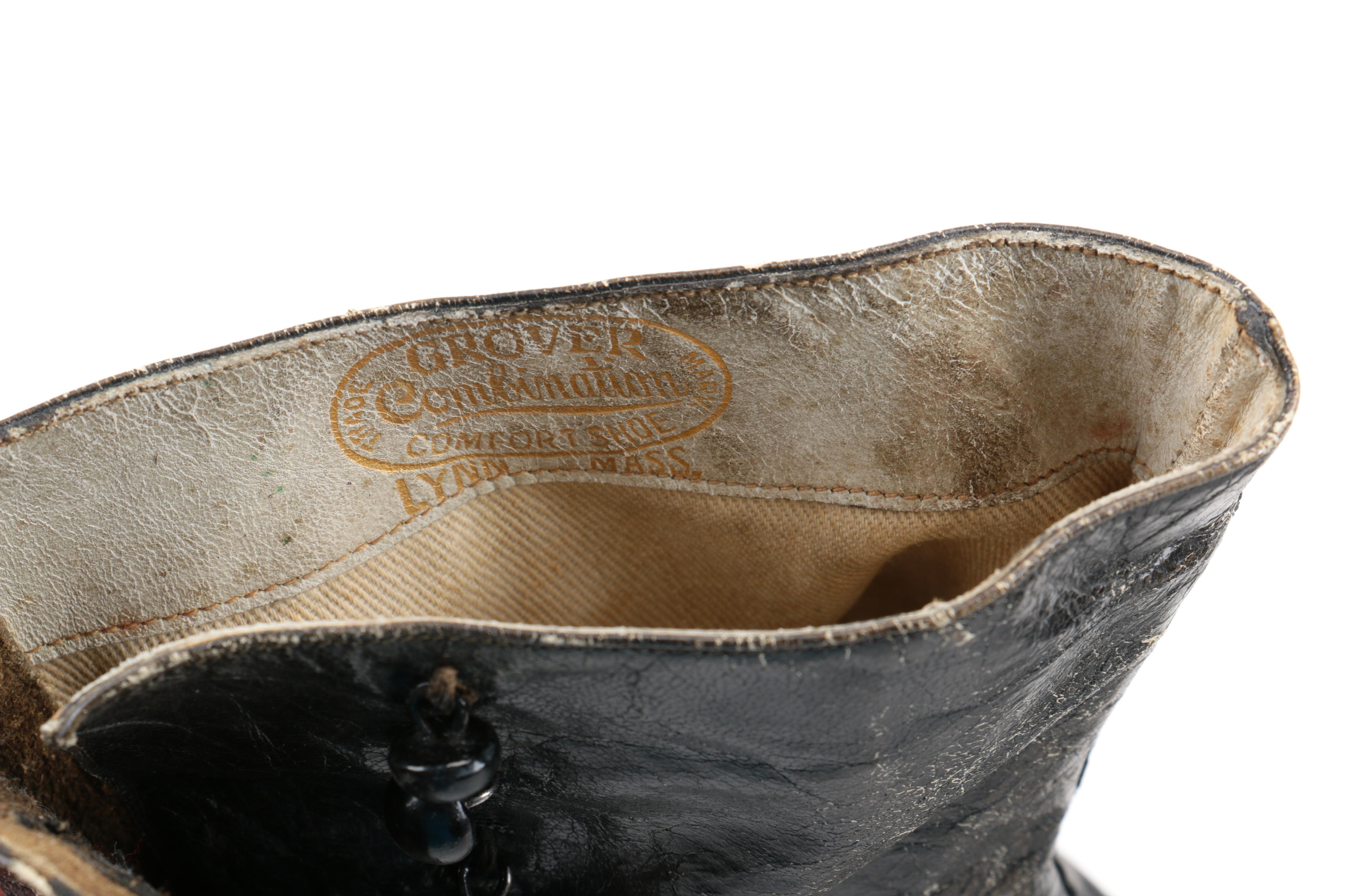 Circa 1900 Boots by Grover Combination Comfort Shoe