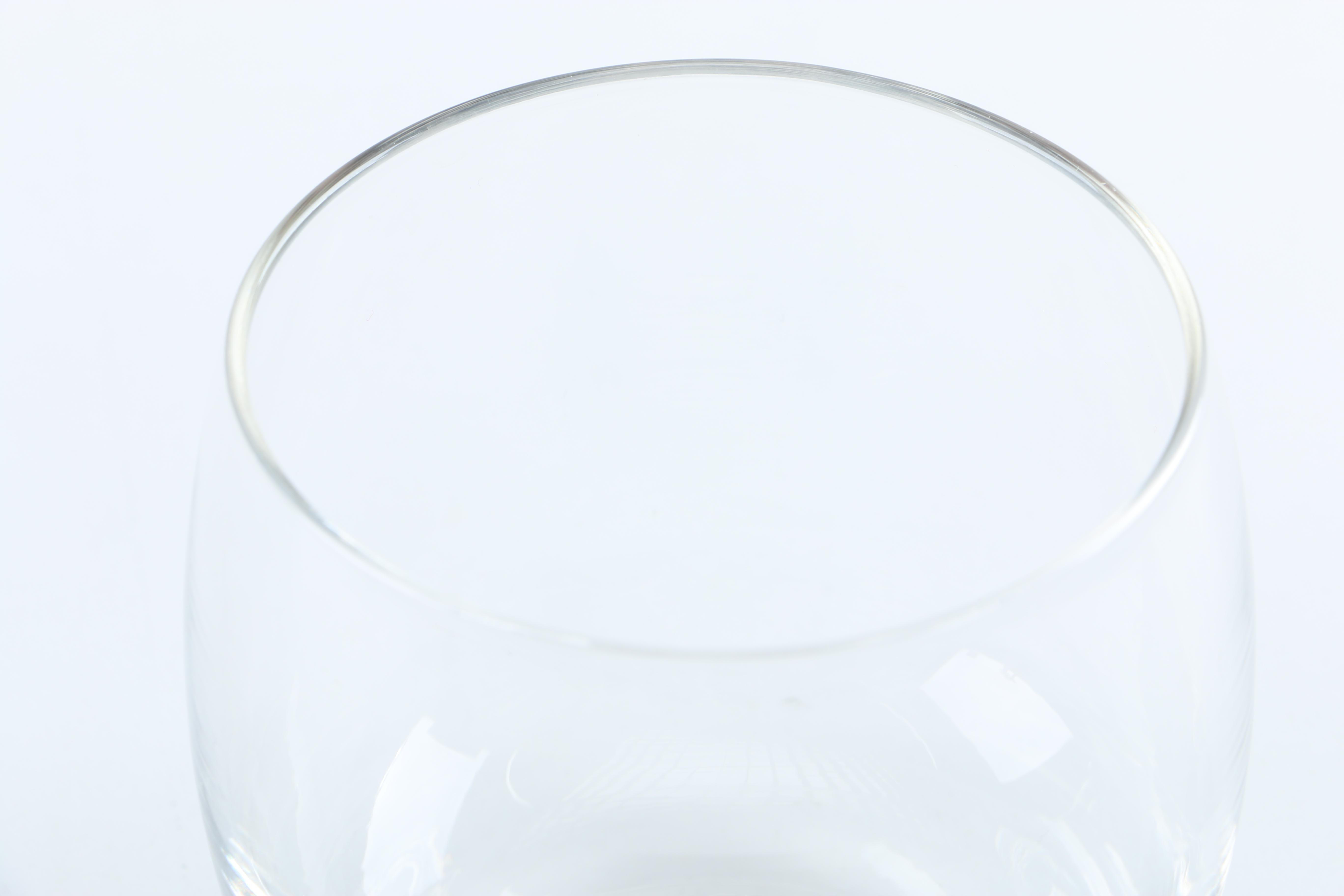 Stemless Red Wine Glass Set and Willow Brook Dairy Bottle