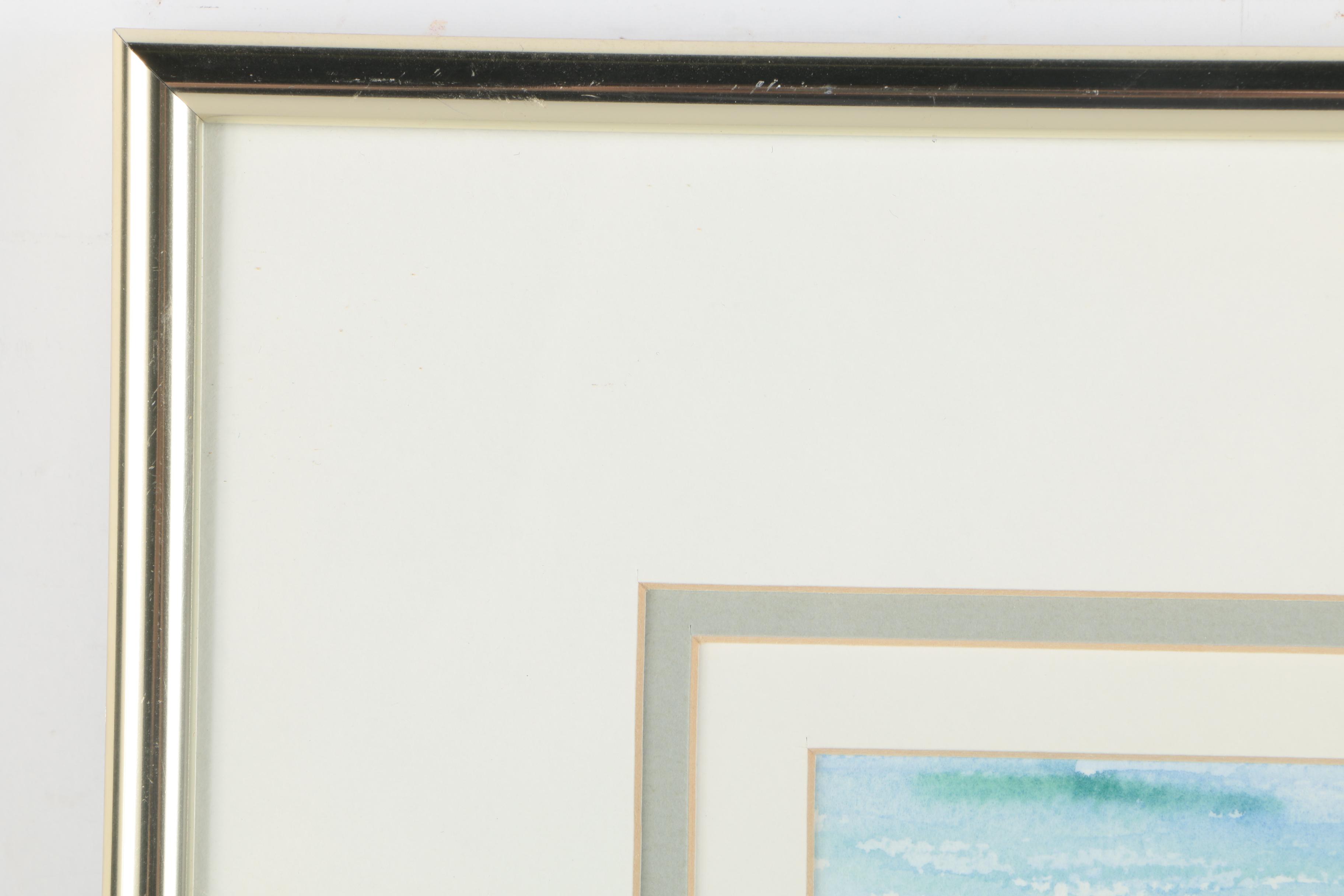 Pat Applegate Watercolor on Paper of Waders