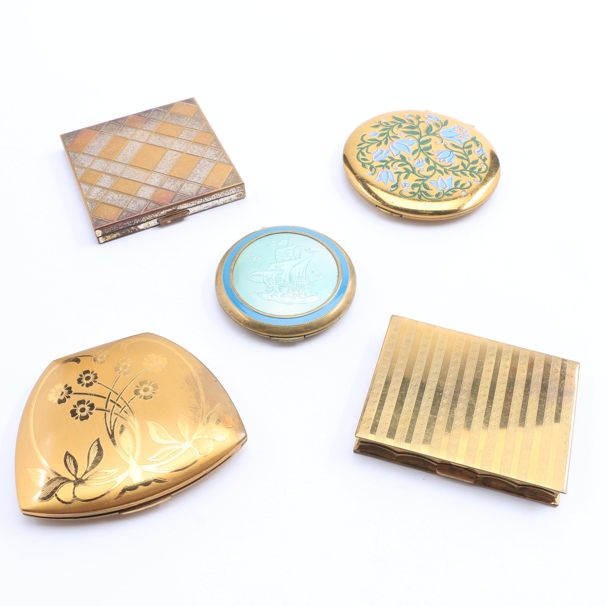 Five Vintage Compacts