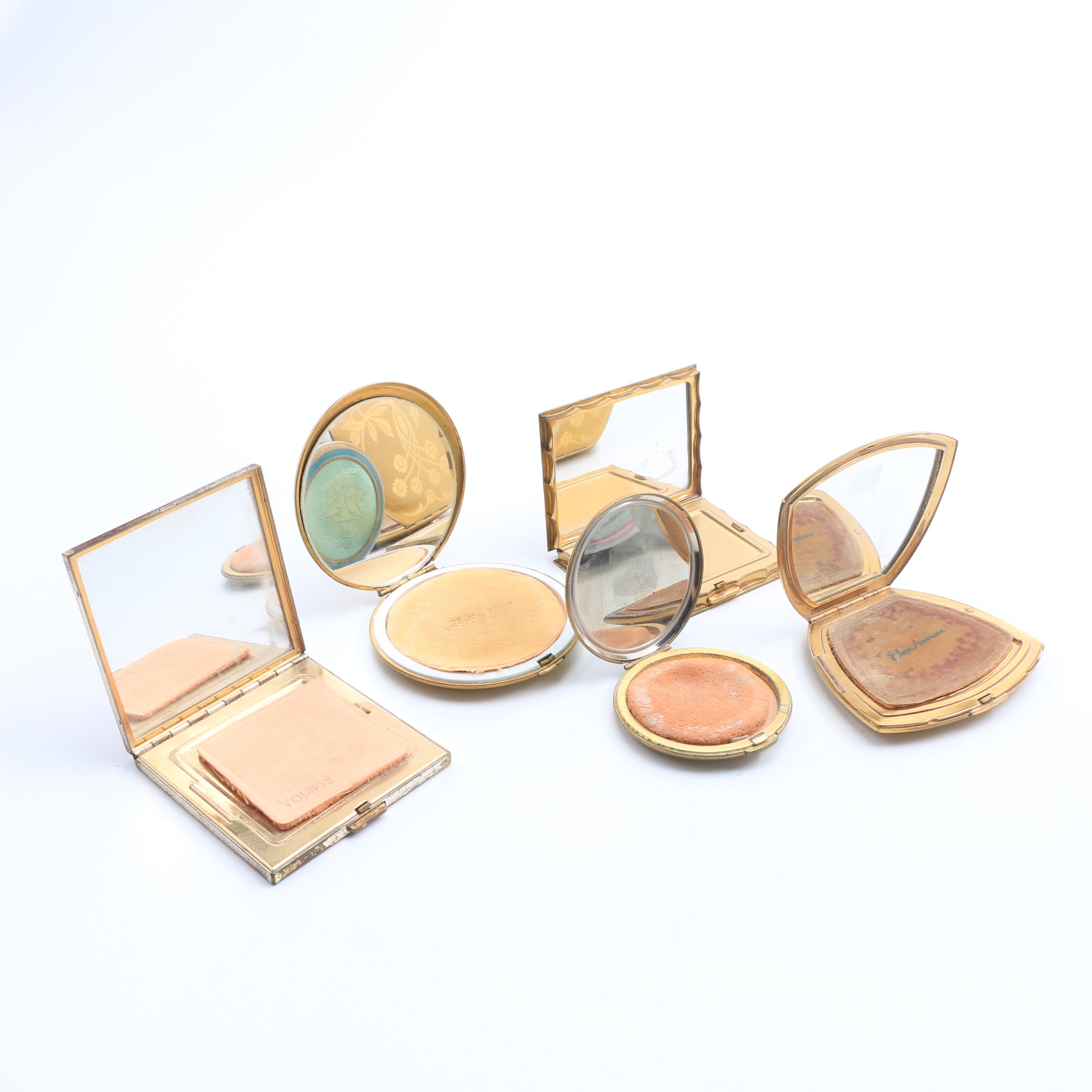 Five Vintage Compacts