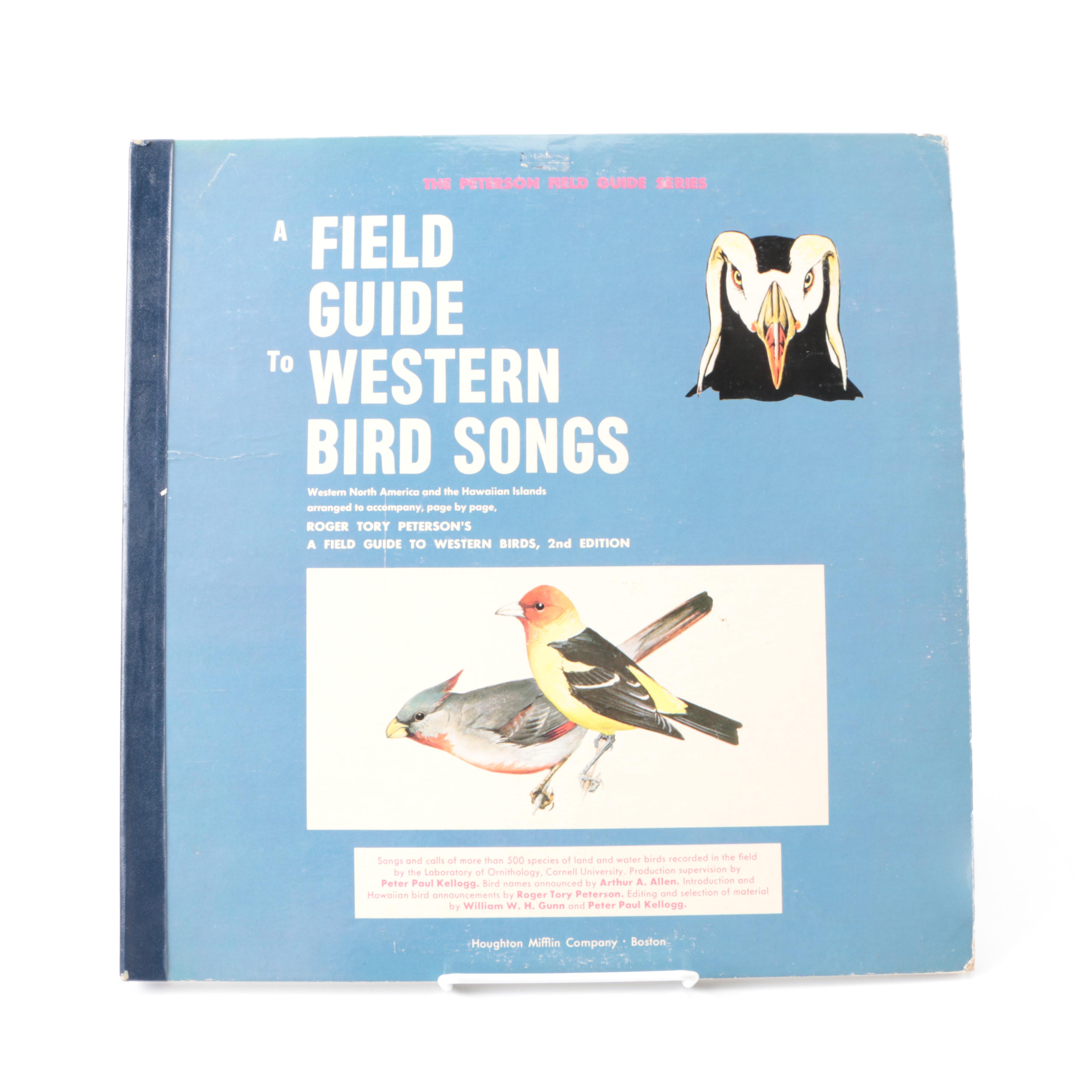 "Field Guide to Western Bird Songs" Record Set