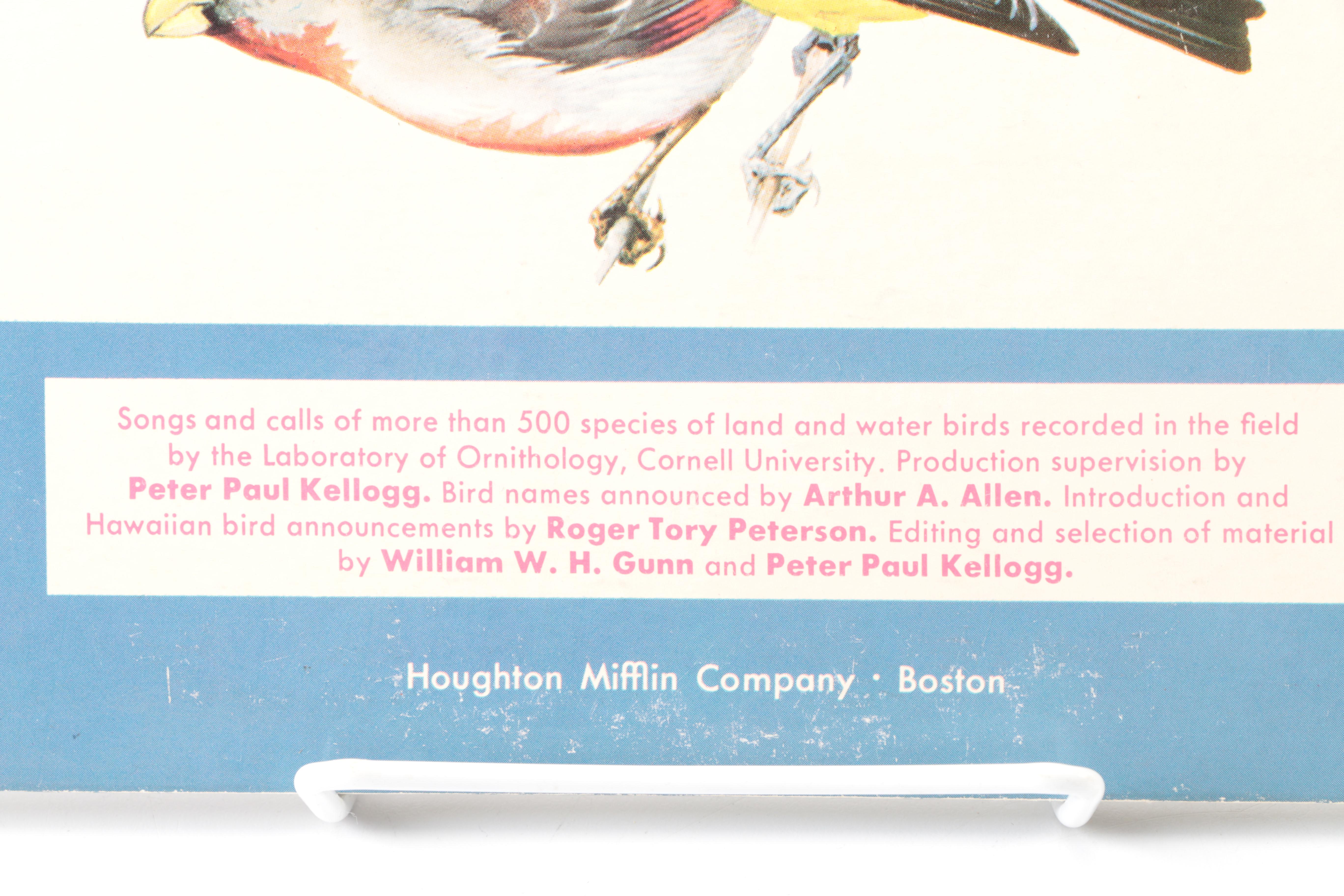 "Field Guide to Western Bird Songs" Record Set